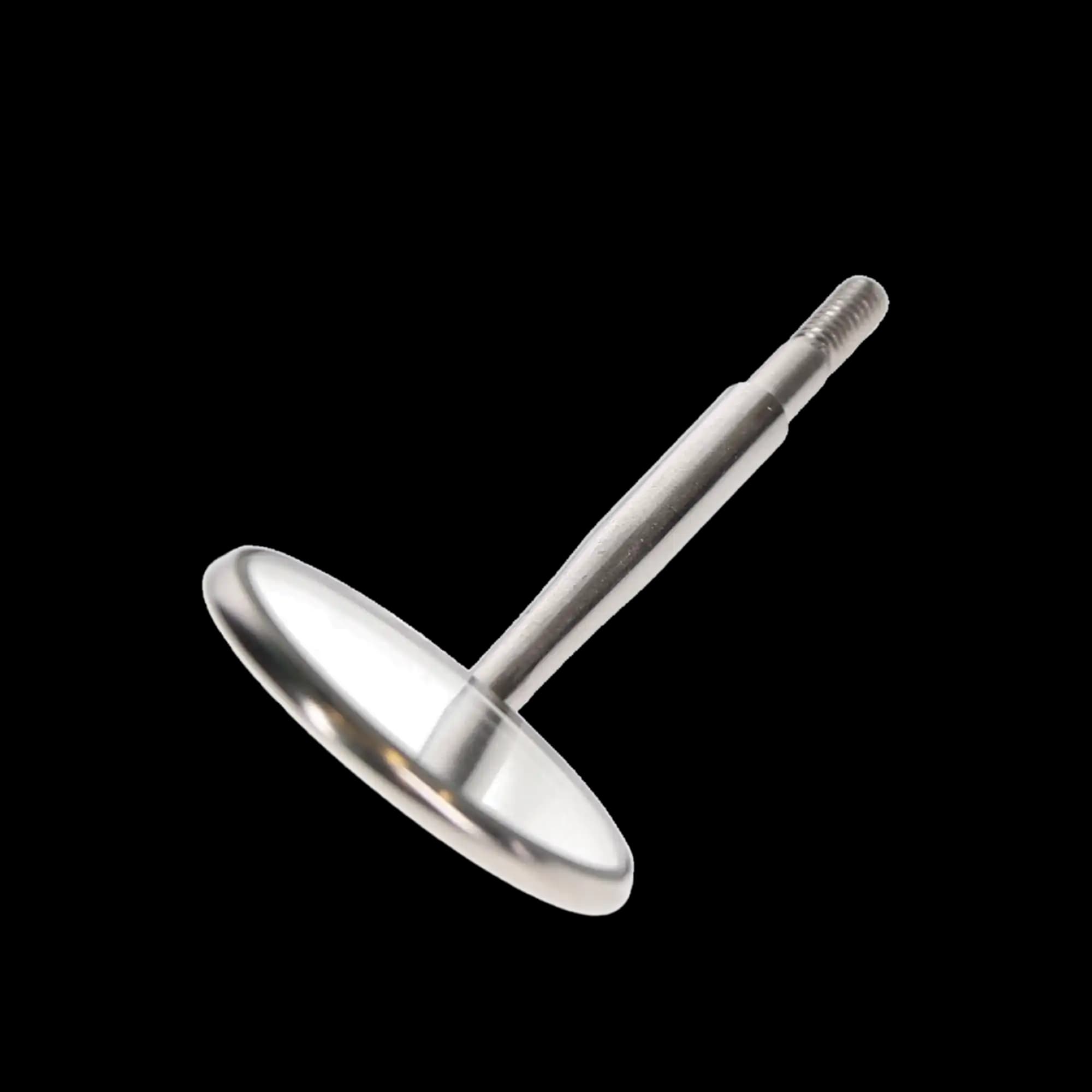 American Eagle Instruments Cone Socket Mirror Head, Front Surface, #5, 25 mm, Single-Ended, 1/Pk, AEM5 thumbnail 3