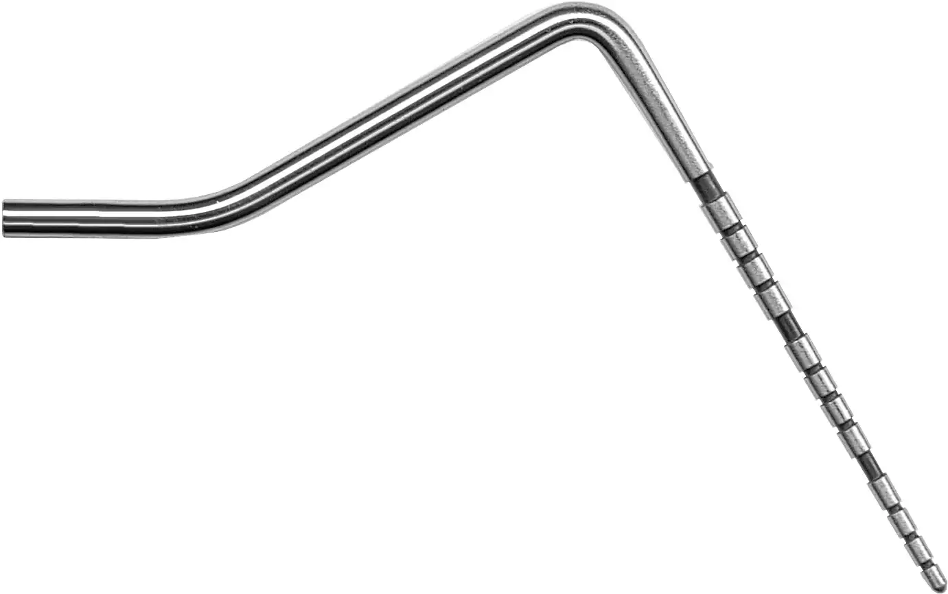 American Eagle Instruments Perio Probe SE UNC15 (Rung) Black, Single-Ended, Stainless Steel, AEPUNC15RB thumbnail 2