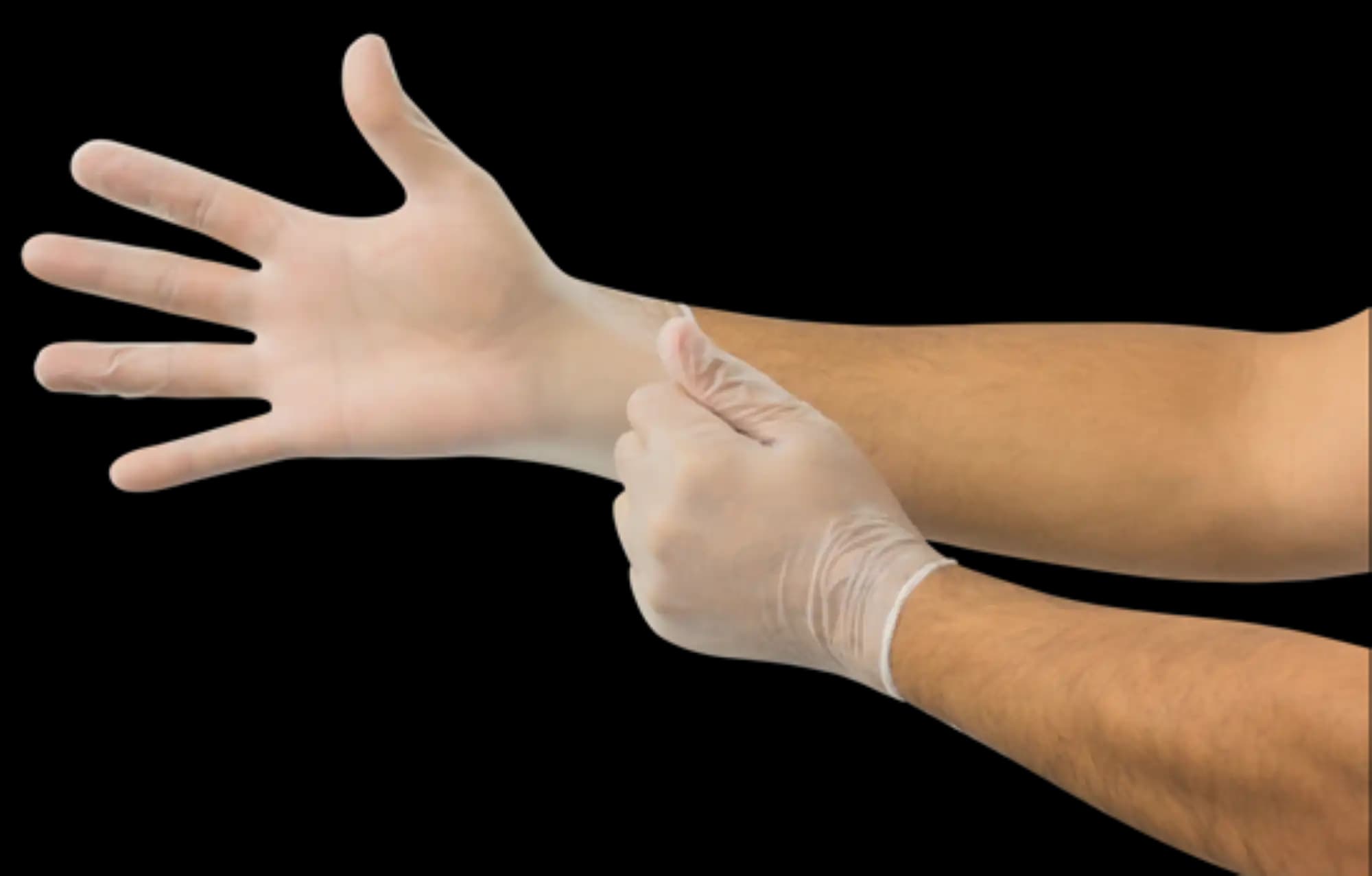 Micro-Touch Elite Vinyl Exam Gloves, Powder-Free, Non-Sterile, Small, Cream, 100/Box, 3091 thumbnail 9