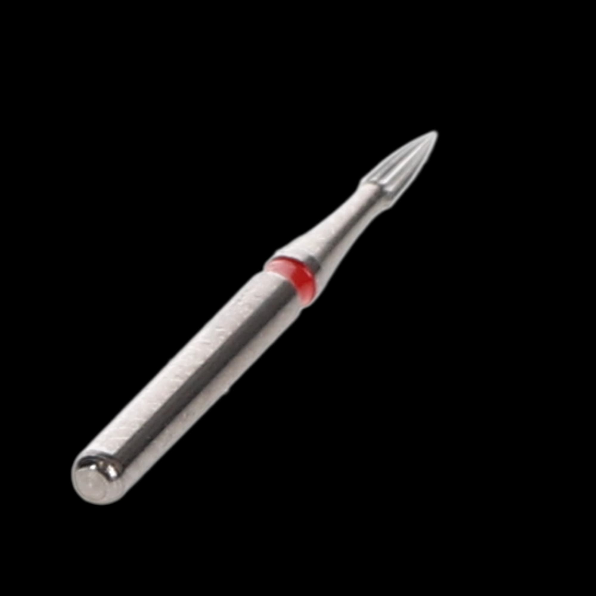 NTI 12-Fluted Trimming & Finishing Carbide Bur, FG, Flame Shape, #7902, 1.0 mm Diameter, 5/Pk, H246-010 thumbnail 4