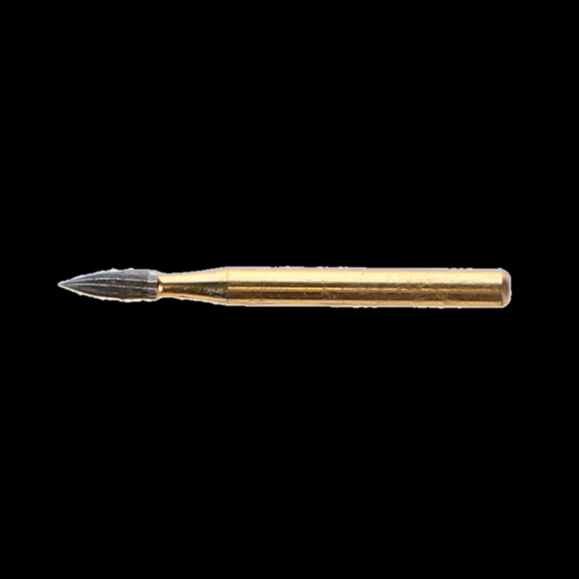 NTI 12-Fluted Trimming & Finishing Carbide Bur, FG, Flame, #7903, 1.2 mm, 5/Pk, H246-012 thumbnail 2