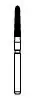 NTI 12-Fluted Trimming & Finishing Carbide Burs, FG, Curettage, # H283K-016, 1.6 mm, 5/Pk, H283K-016 - NTI 12-Fluted Trimming & Finishing Carbide Burs, FG, Curettage, # H283K-016, 1.6 mm, 5/Pk, H283K-016 - Image 1