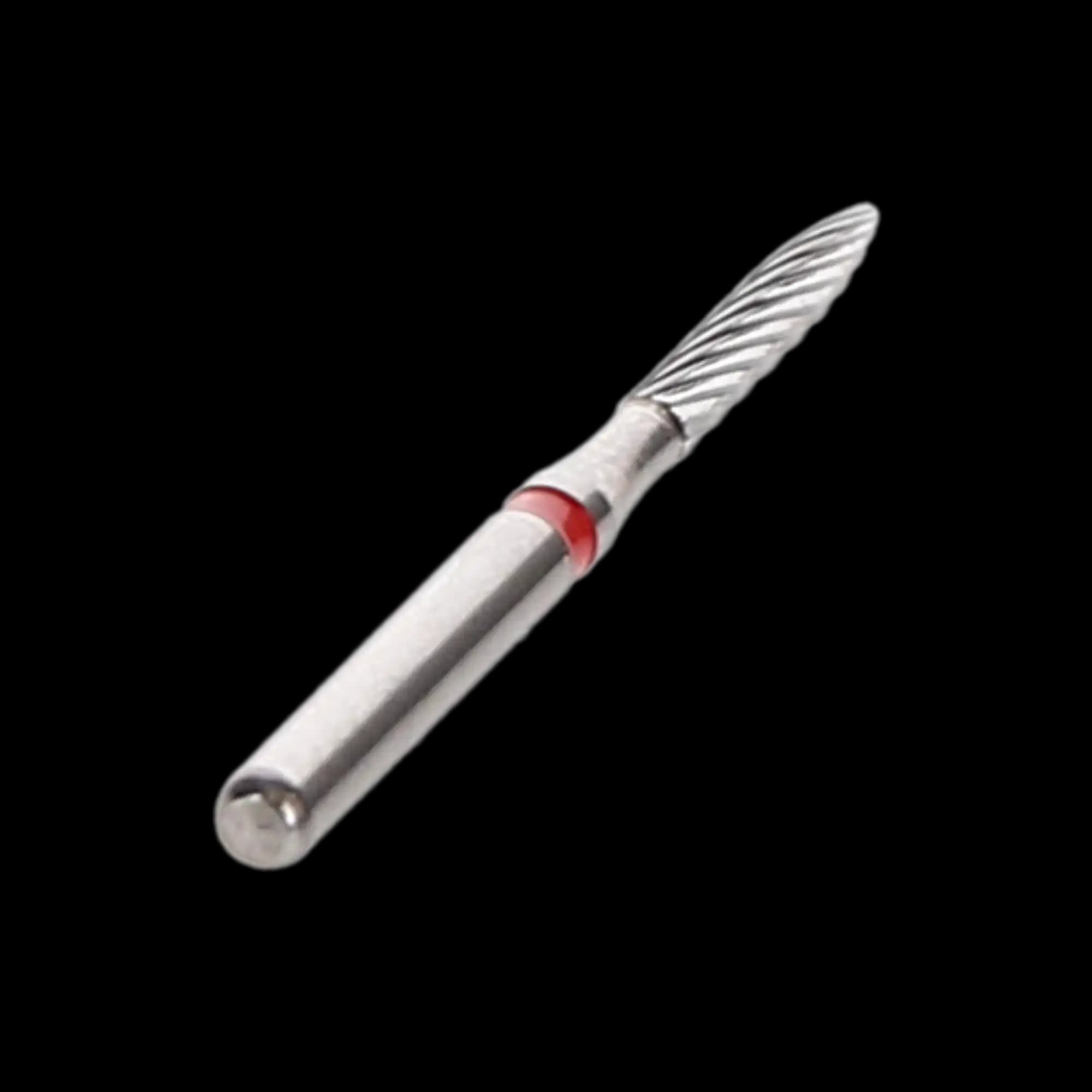 NTI 12-Fluted Trimming & Finishing Carbide Bur, FG, Long Flame, # H48L-012, 1.2 mm, 5/Pk thumbnail 3