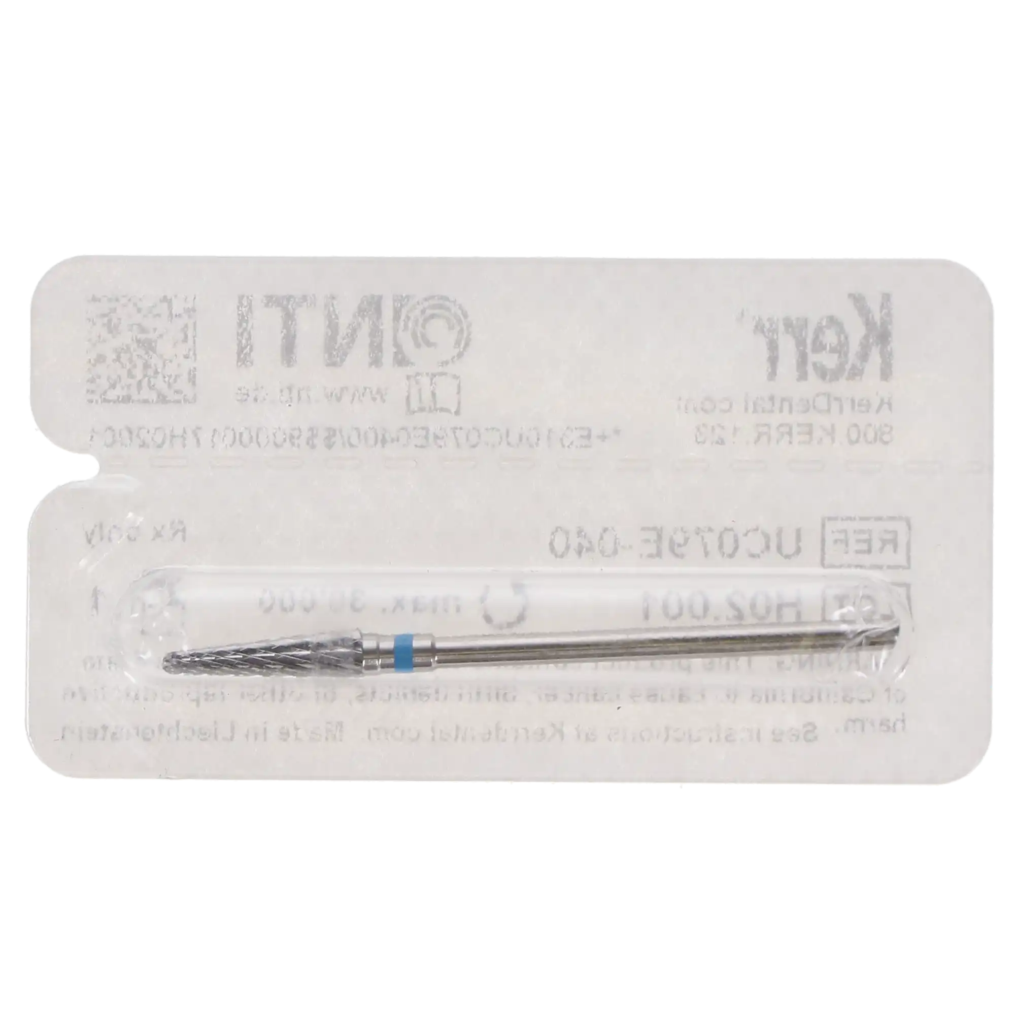NTI Universal Cutter, Regular Cross Cut, Round End Taper, HP, 4.0 mm x 14 mm, Blue Ring, UC079E-040 thumbnail 2