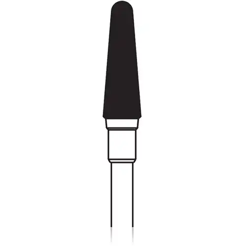 NTI Universal Cutter UC079E-045, Round End Taper, Regular Cross Cut, HP, 4.5 mm x 13 mm, Blue, 1/Pk thumbnail 2