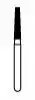 NTI Diamond Bur, FG, Taper Flat End, #F847, 1.6 mm, Fine, Red, 5/Pk, F847-016 thumbnail 2