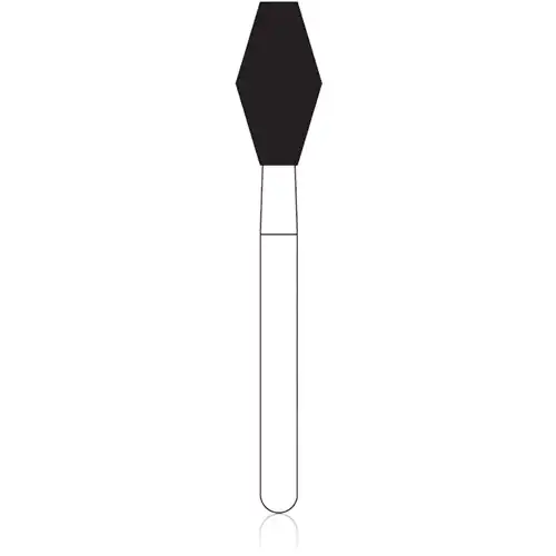 NTI Diamond Bur, FG, Donut, # SC909, 3.7 mm, Super Coarse, Black, 5/Pk, SC909-037 thumbnail 2