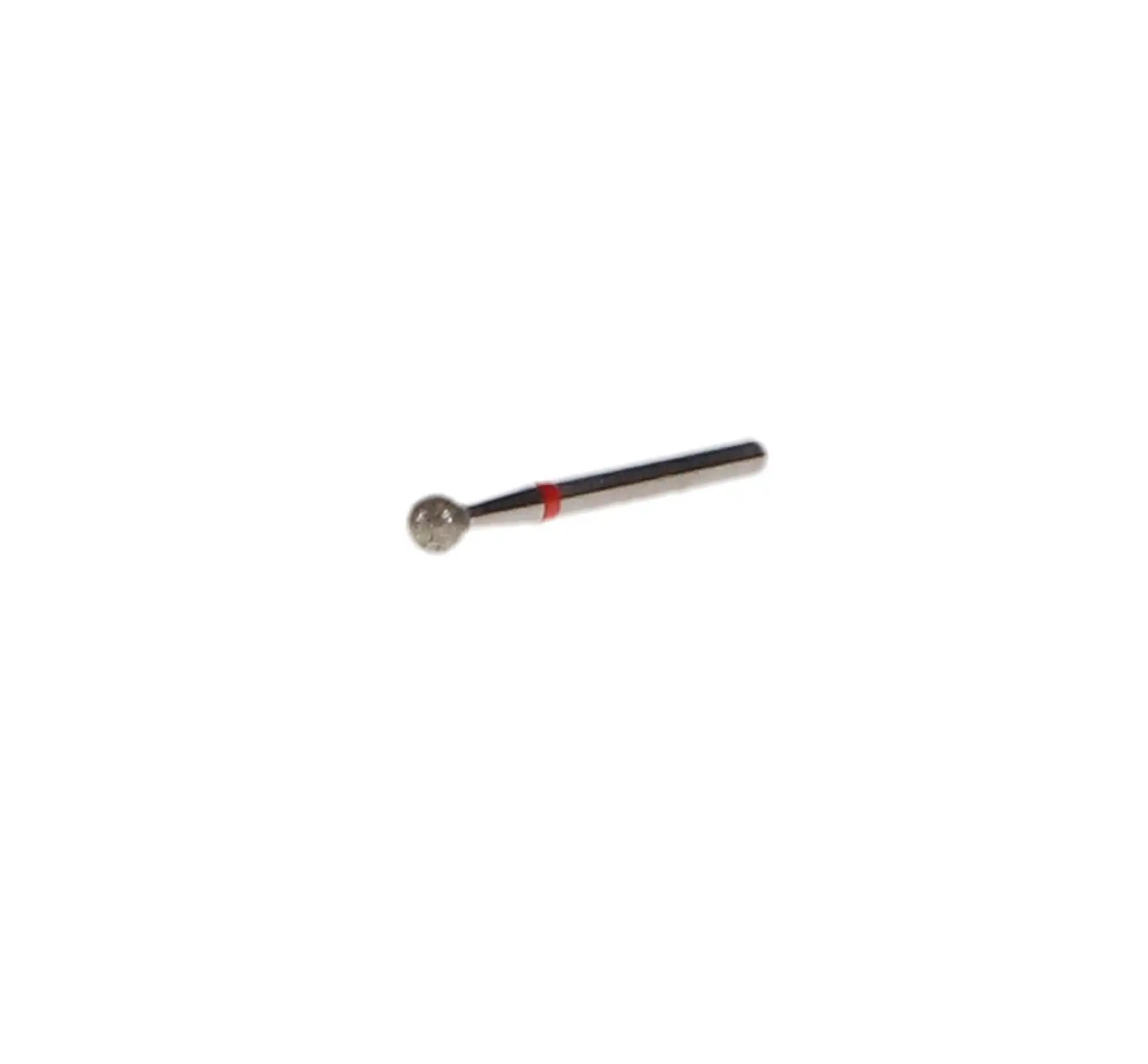 NTI Diamond Bur, FG, Round, #801, 2.3 mm, Fine Grit, Red Ring, 5/Pk, F801-023 thumbnail 3