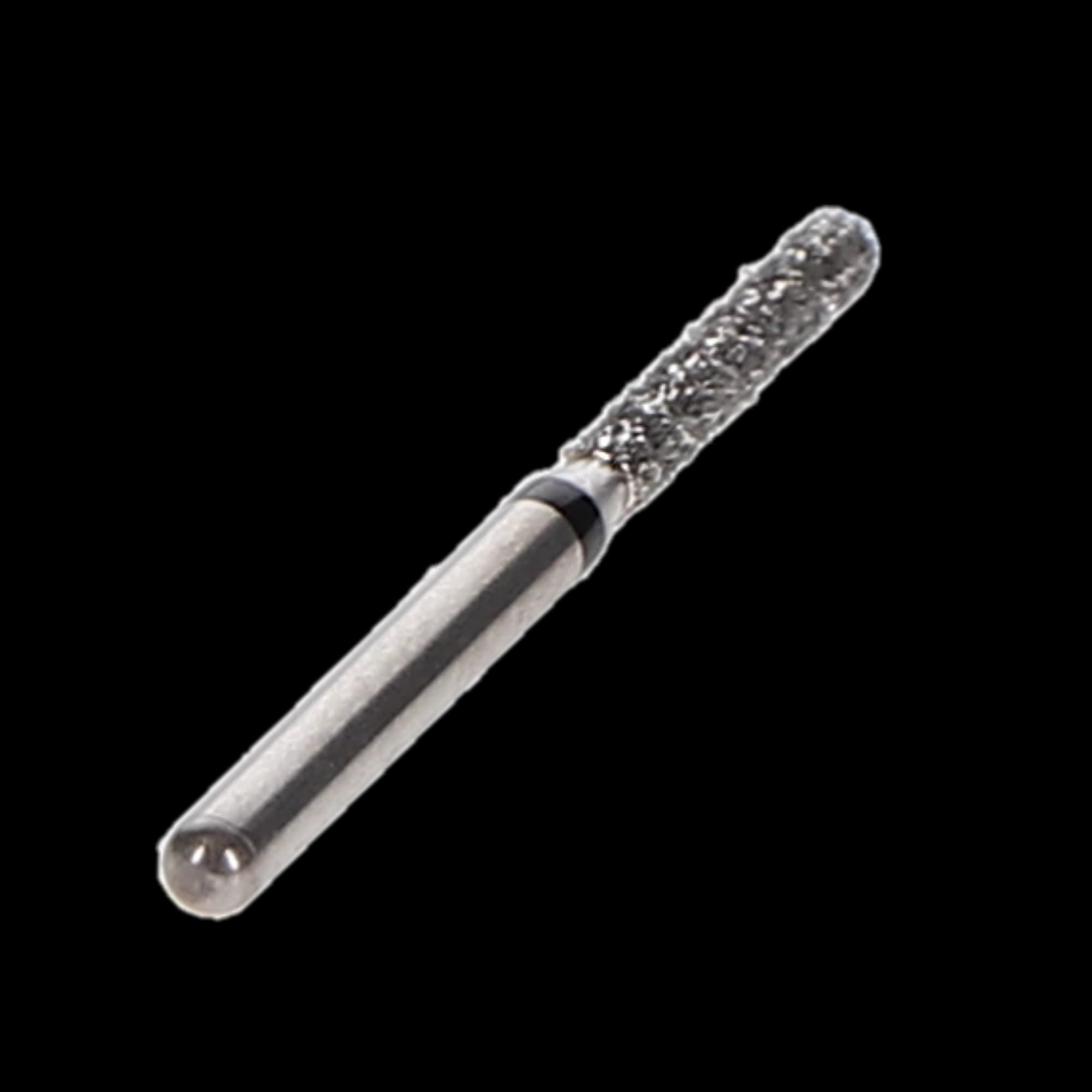 NTI Diamond Bur, FG, Cylinder Flat End, Super Coarse, Black Ring, 1.4 mm Diameter x 8.0 mm Length, 5/Pk, SC837-014 thumbnail 3