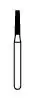 NTI Diamond Bur, FG, Taper Flat End, #C846, 1.2 mm, Coarse, Green, 5/Pk, C846-012 thumbnail 2