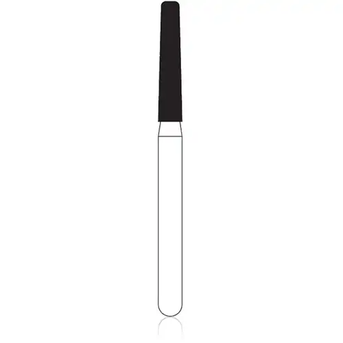 NTI Diamond Burs, FG, Taper Modified Shoulder, # SC847KR, 1.6 mm, Super Coarse, Black, 5/Pk, SC847KR-016 thumbnail 2