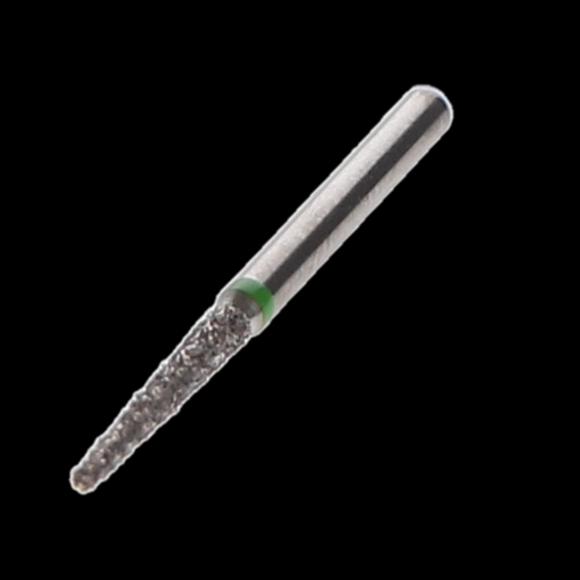 NTI Diamond Bur, FG, Taper Flat End, #C848, 1.4 mm, Coarse, Green, 5/Pk, C848-014 thumbnail 2