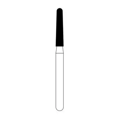 NTI Diamond Bur, Friction Grip, Medium, 8.0 mm, 856-016-M-FG - NTI Diamond 856-016-M-FG - Image 1