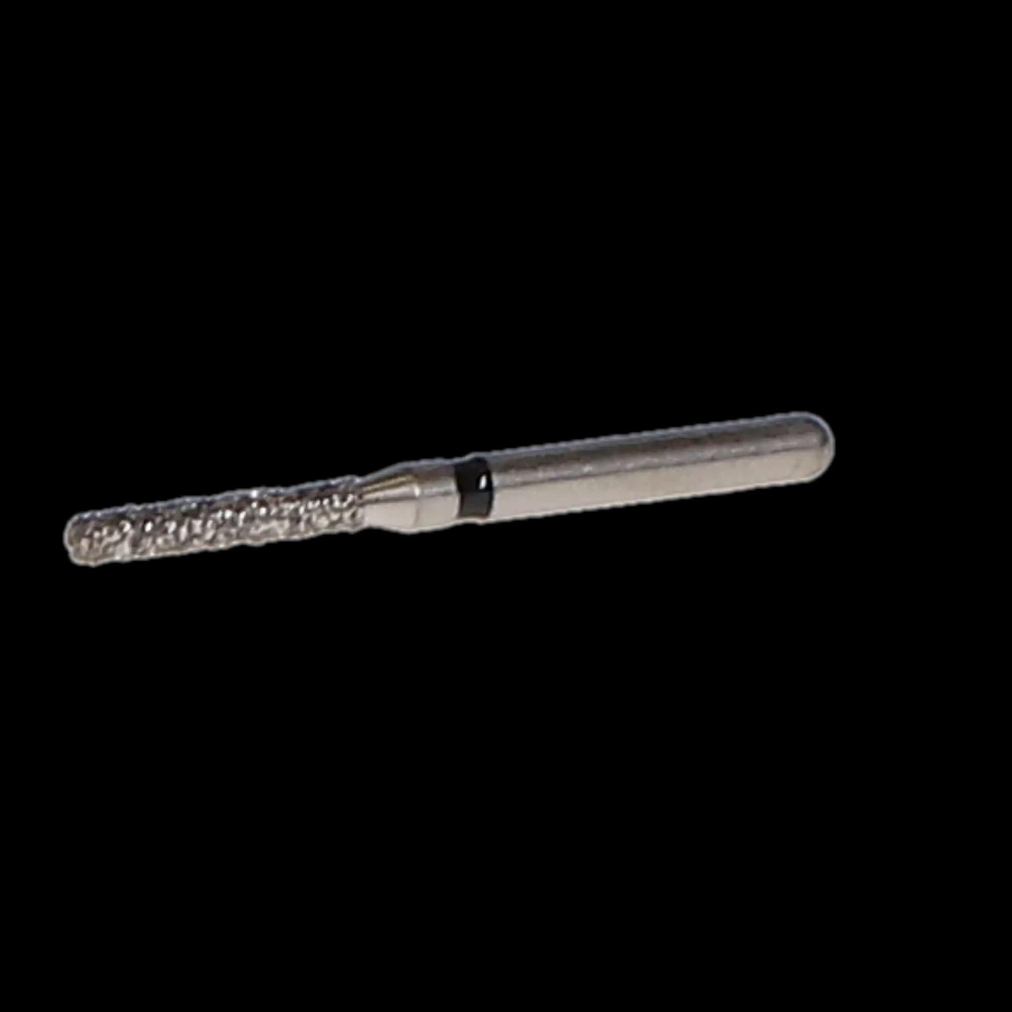 NTI Diamond Bur, FG, Cylinder Round End, #KS1, 1.2 mm, Super Coarse, Black, 5/Pk, KS1-012 thumbnail 2