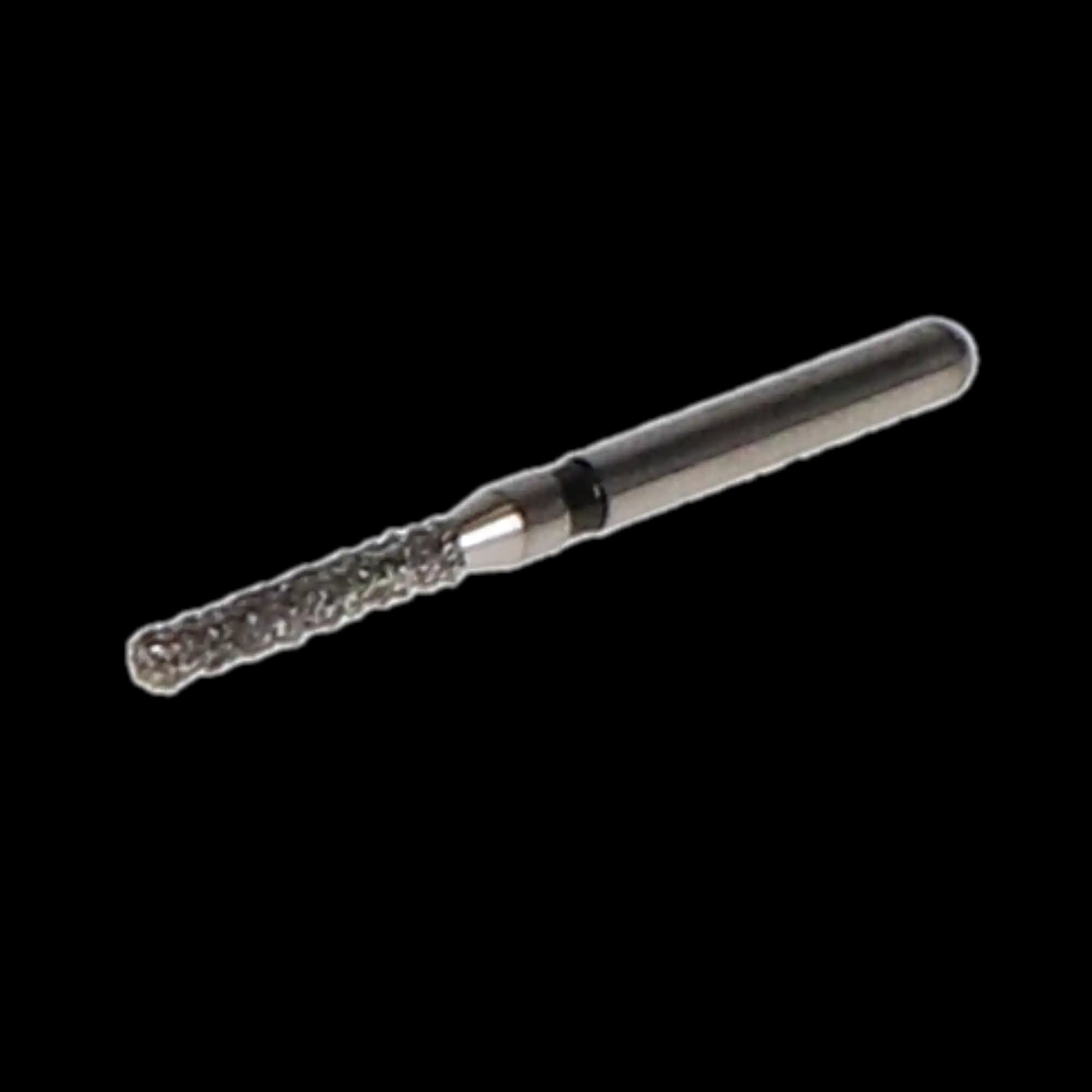 NTI Diamond Bur, FG, Cylinder Round End, #KS1, 1.2 mm, Super Coarse, Black, 5/Pk, KS1-012 thumbnail 3