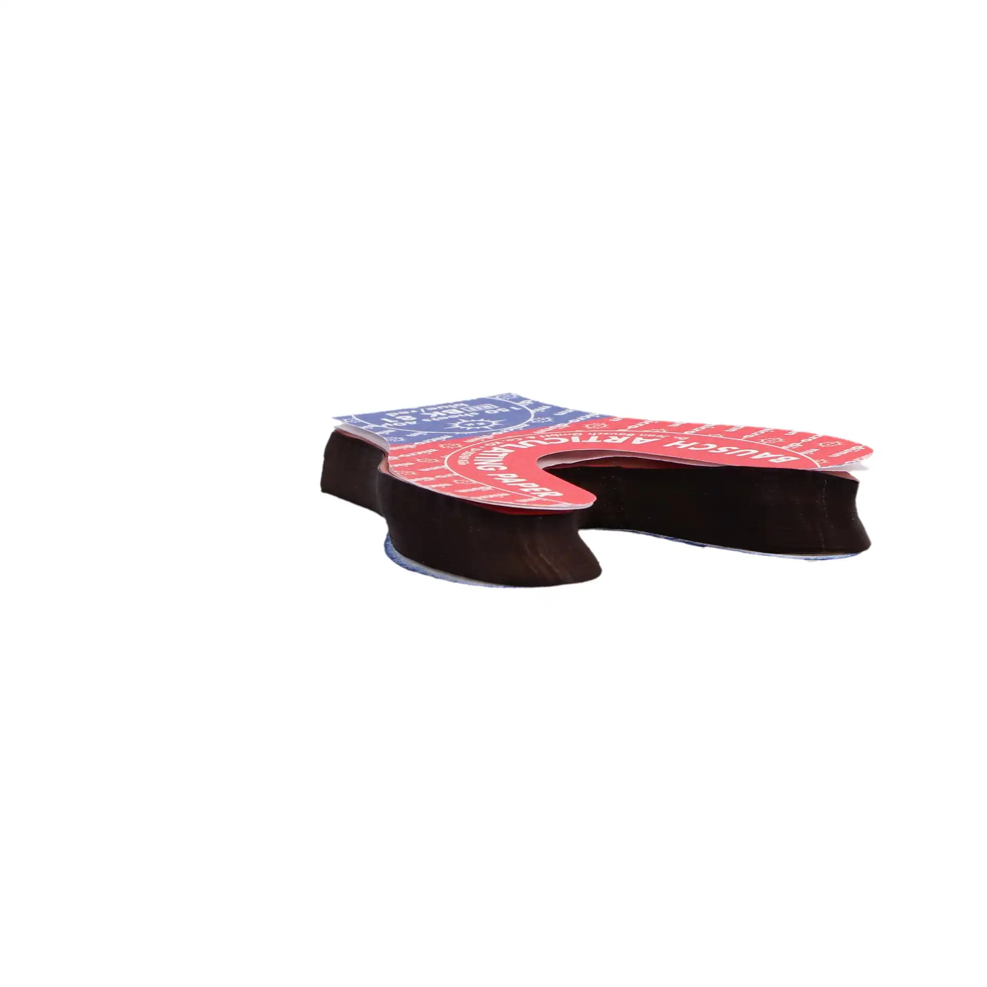 Bausch Arti-Check Micro-Thin Articulating Paper, Horseshoe, 40 Microns, Blue/Red, 150 Sheets, BK-81 thumbnail 7