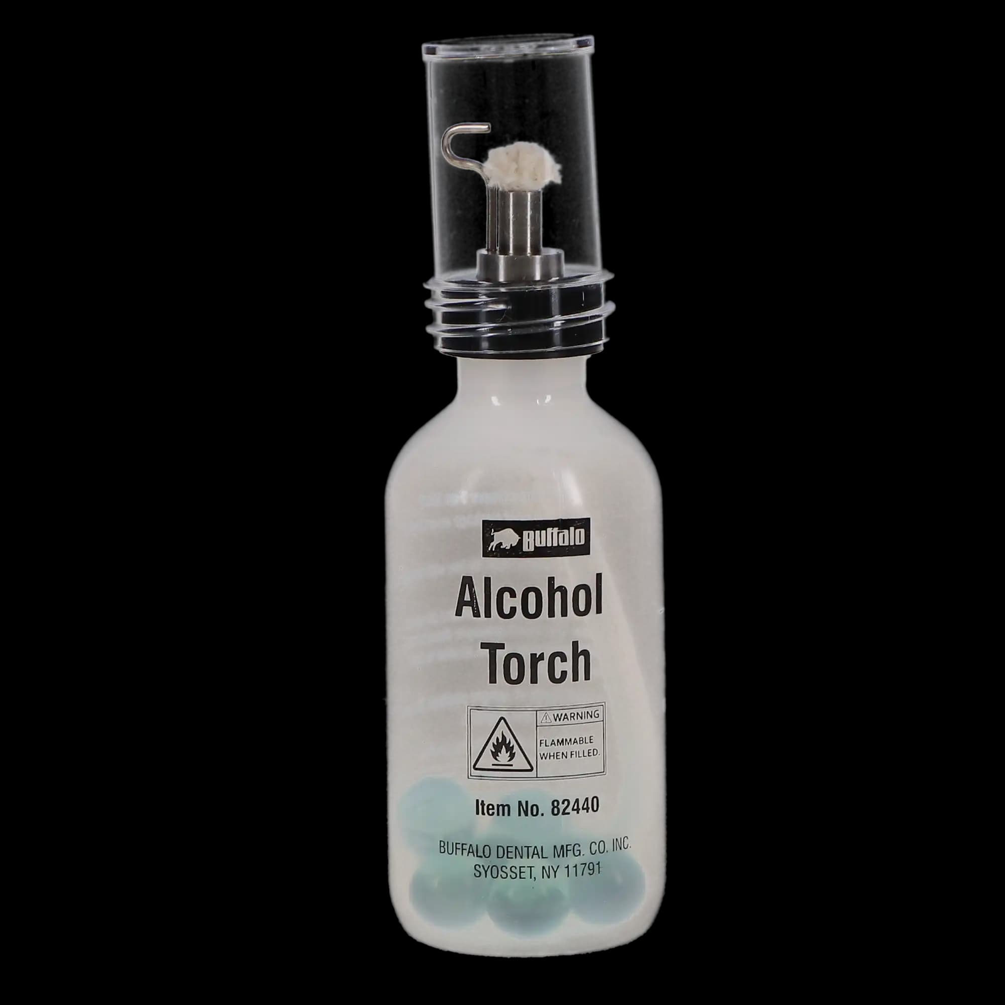 Buffalo Dental Alcohol Torch with Needle Point Flame Wick, 1/Pk, 82440 thumbnail 6
