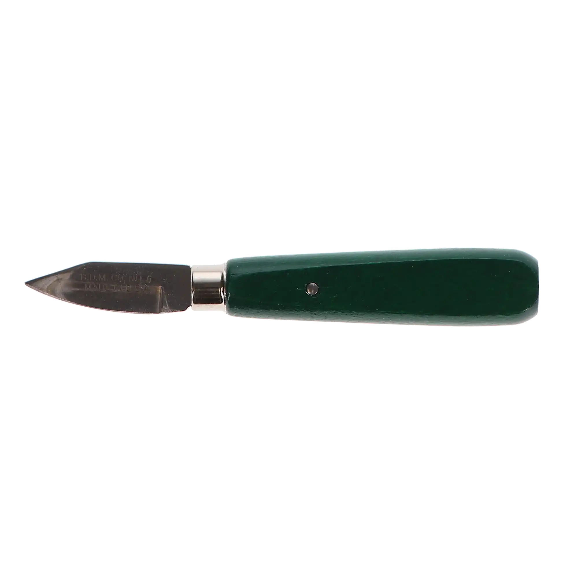 Buffalo Dental #6 Plaster Knife, Green Line Enameled Wood Handle, 1-1/2" Carbon Steel Blade, 55560 thumbnail 6