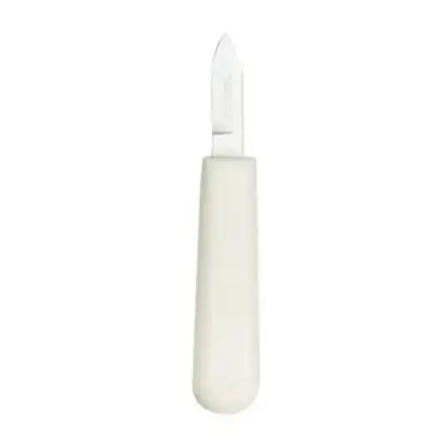 Buffalo Dental #6A Autoclavable Lab Plaster Knife, White Plastic Handle, 1-1/2" Carbon Steel Blade, 1 Each, 65570 thumbnail 2