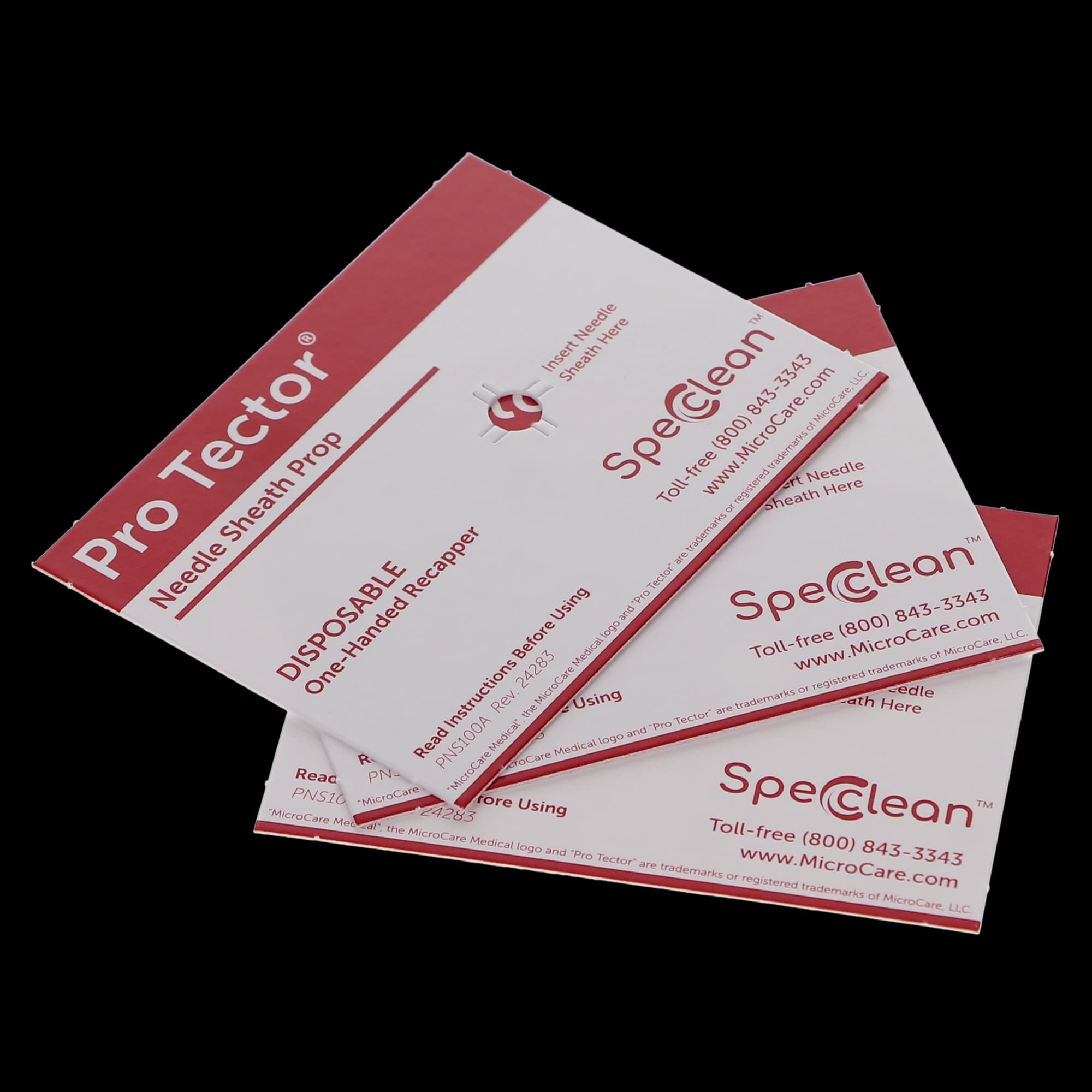ProTector Needle Sheath Prop, Disposable, 2.5" x 3.25", 500/Box, PNS500 thumbnail 3