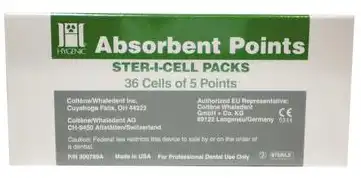 Hygenic Ster-I-Cell Absorbent Paper Points, Medium, Conventional .02 Taper, 180/Box, H03204 thumbnail 9