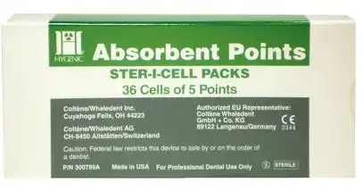 Hygenic Ster-I-Cell Absorbent Paper Points, X-Fine, White, 180/Box, H03202 thumbnail 9