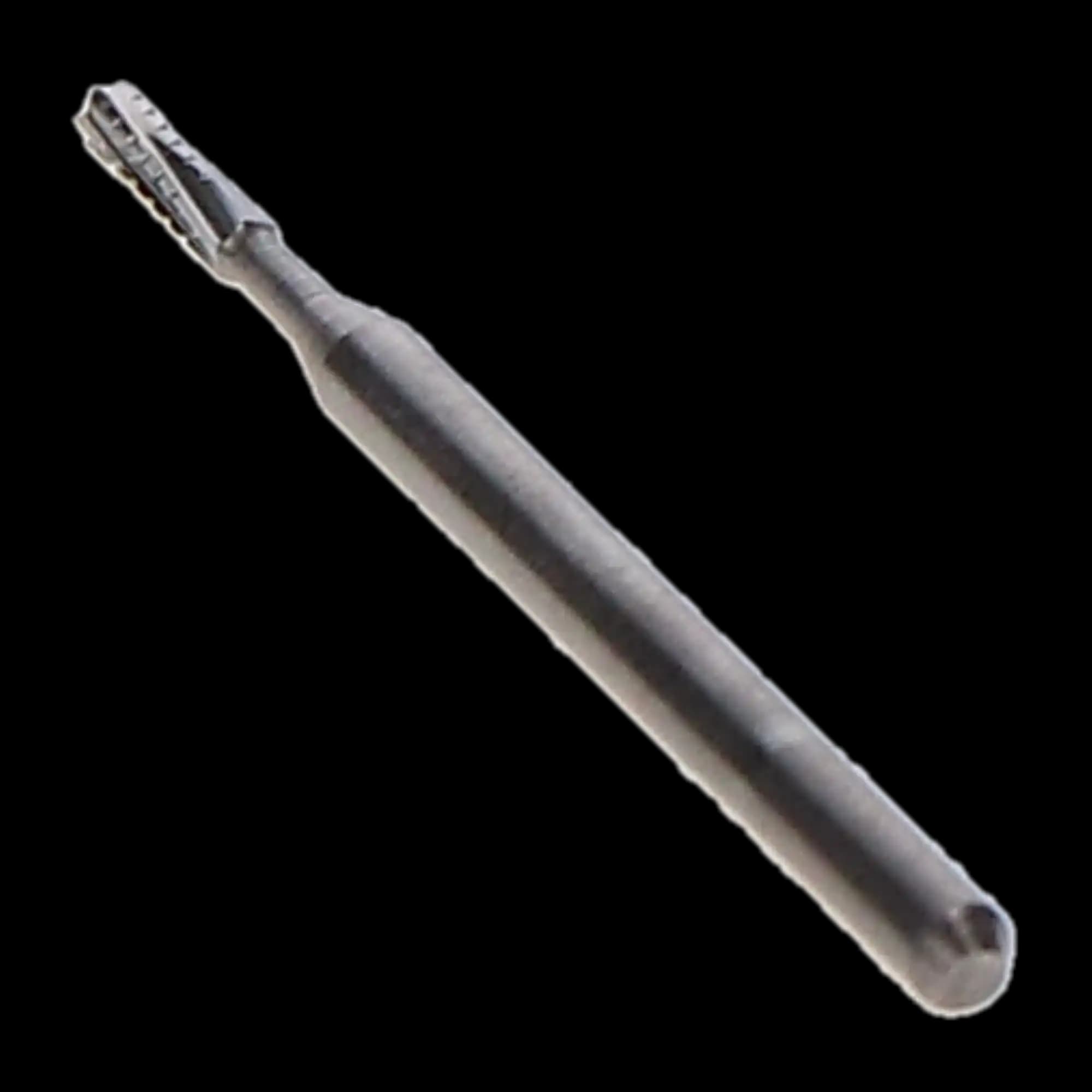 Alpen Surgical Carbide Bur, FG, Flat End Straight Fissure Cross Cut, #557, 1.0 mm, 10/Pk, R500557 thumbnail 3