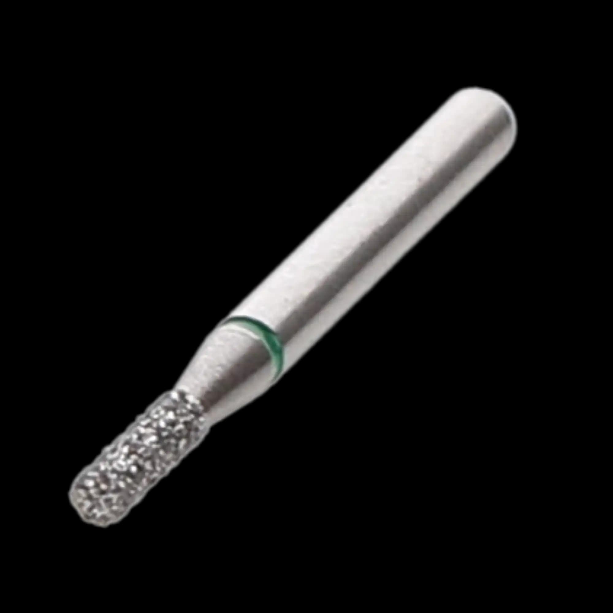 Alpen X1 Diamond Single Use Bur, FG, Cylinder Flat End, #835-012C, Coarse, Green, 1.2 mm Diameter, 4.0 mm Length, 25/Pk, X835C012 - Alpen X1, Diamond Single Use Burs, FG, # 835-012C, Cylinder Flat End, Coarse, Green, 25/Pk, X835C012 - Image 1