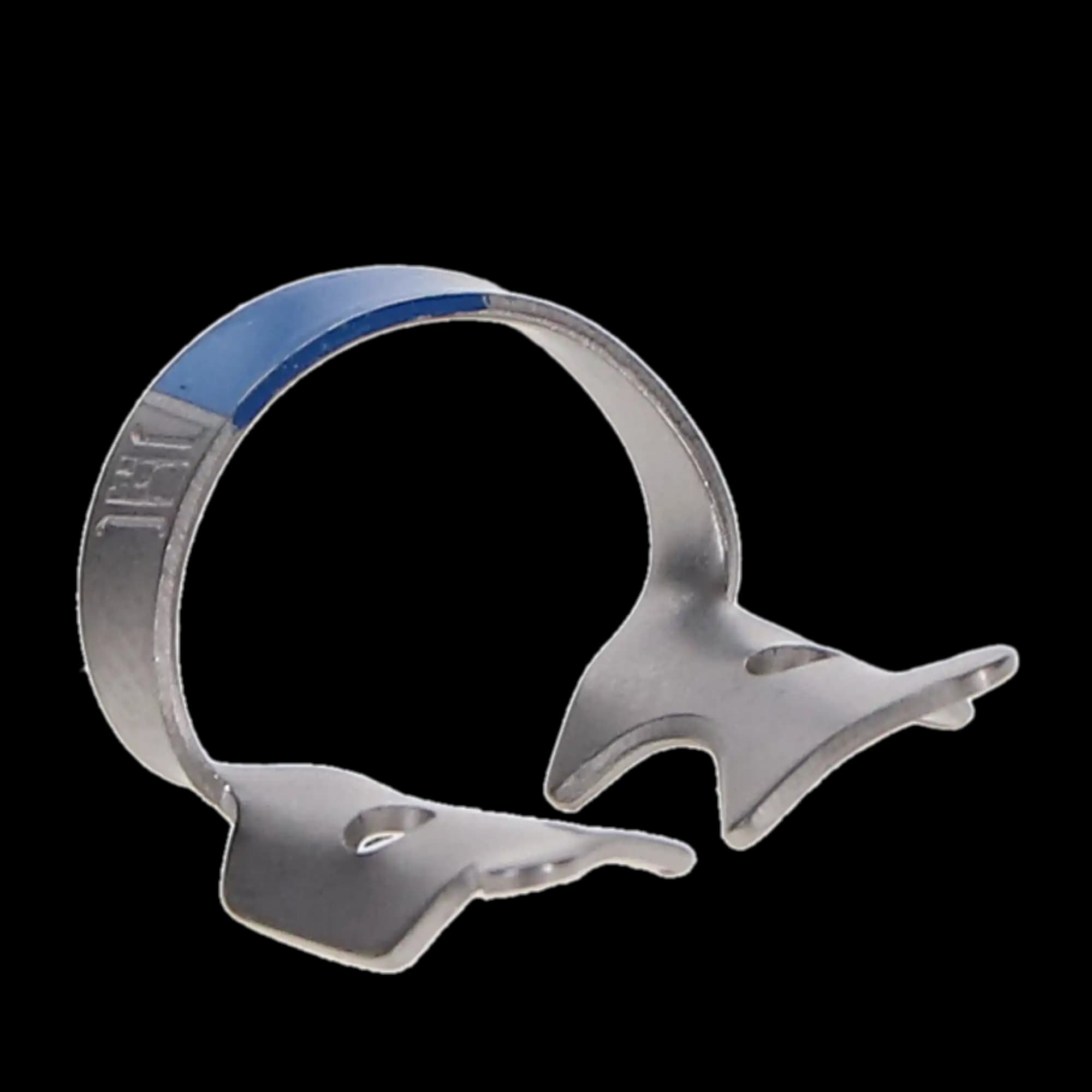 Hygenic Fiesta Rubber Dam Clamp, #14A, Winged, Color-Coded Blue, Matte Finish, H09965 thumbnail 2
