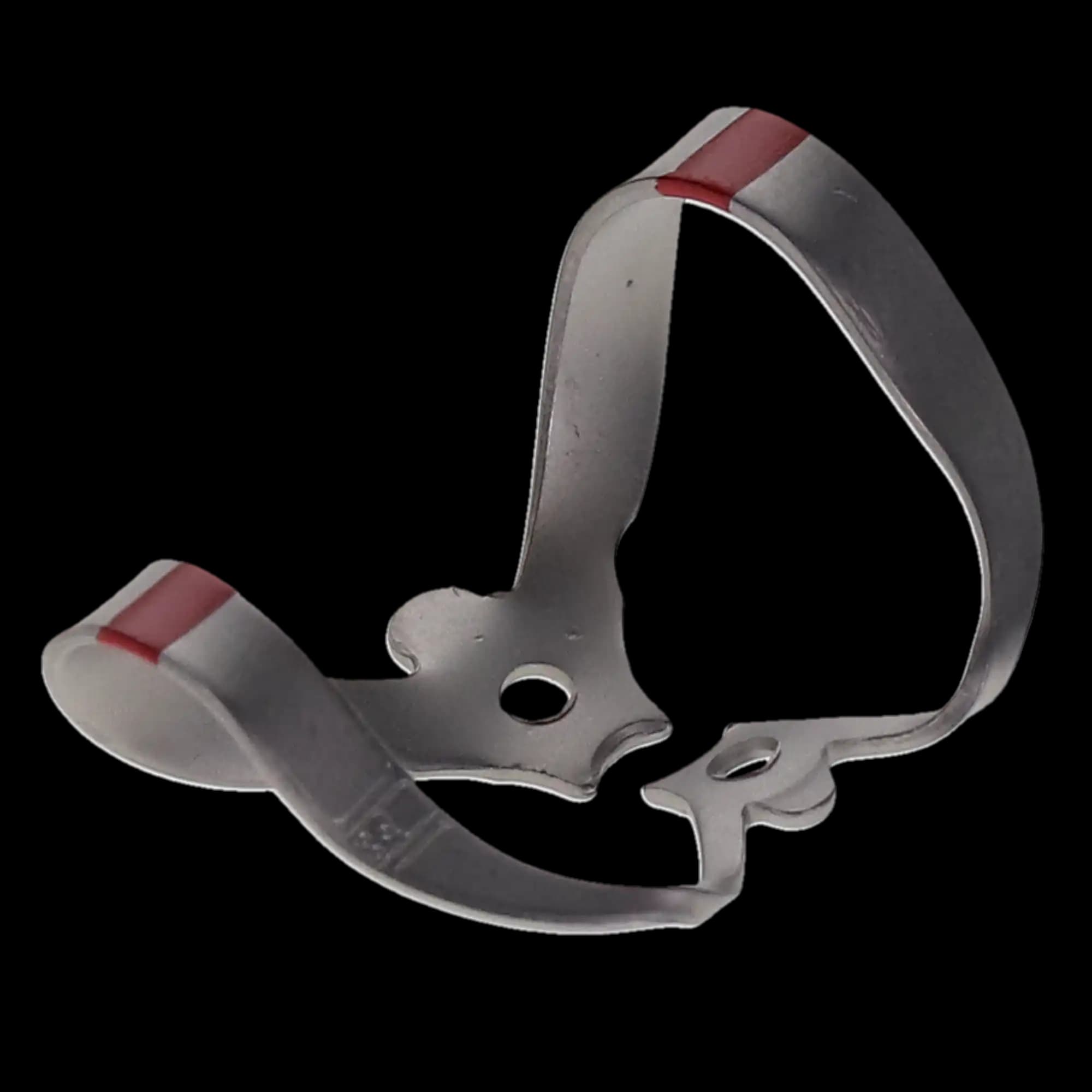 Hygenic Fiesta Color-Coded Rubber Dam Clamp, #9, Winged, Red, Anterior, Matte Finish, 1/Pk, H09962 thumbnail 3