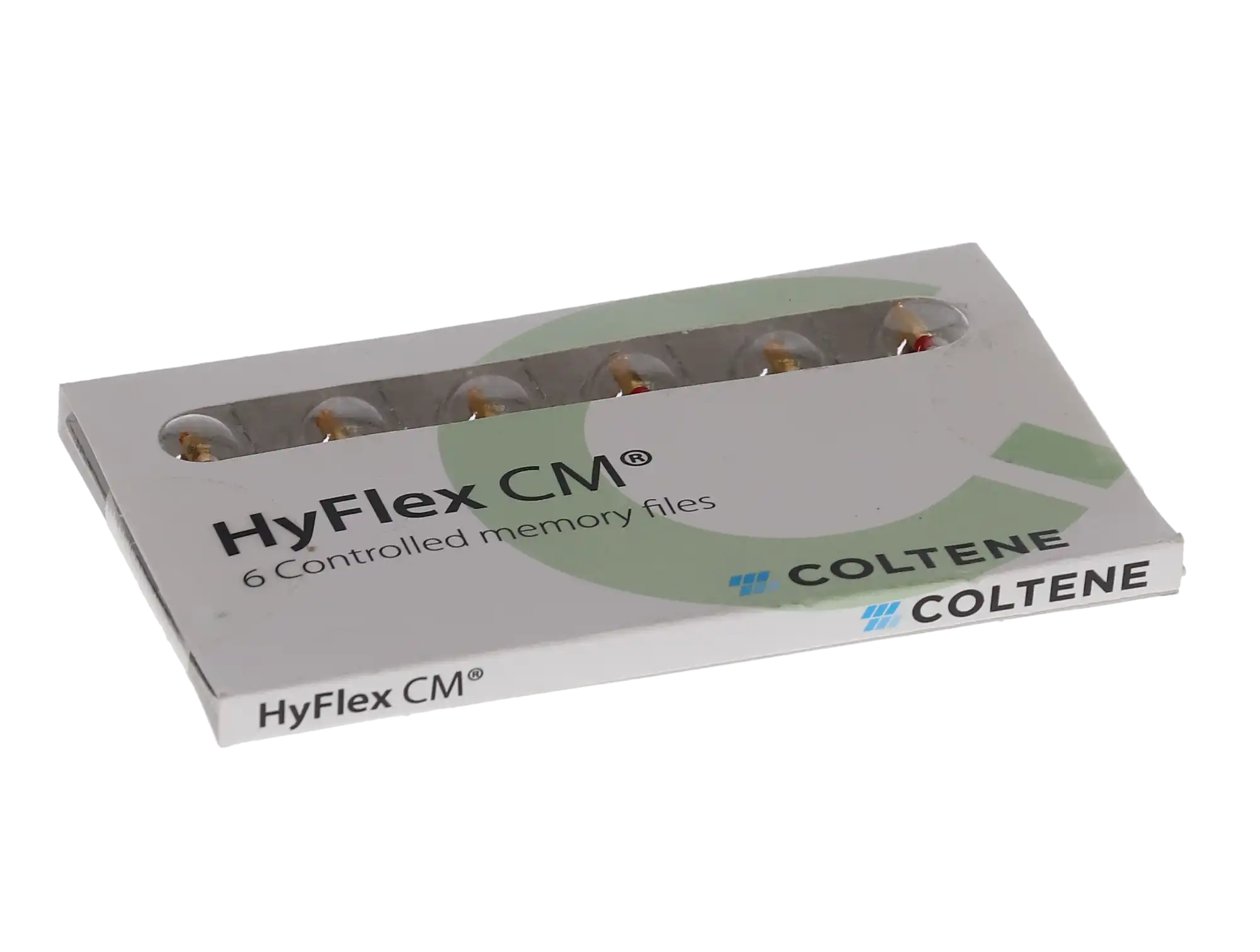HyFlex CM Controlled Memory NiTi Rotary Files, .04 Taper, 31mm, Size #25, Red, 6/Pk, H8310425 thumbnail 5