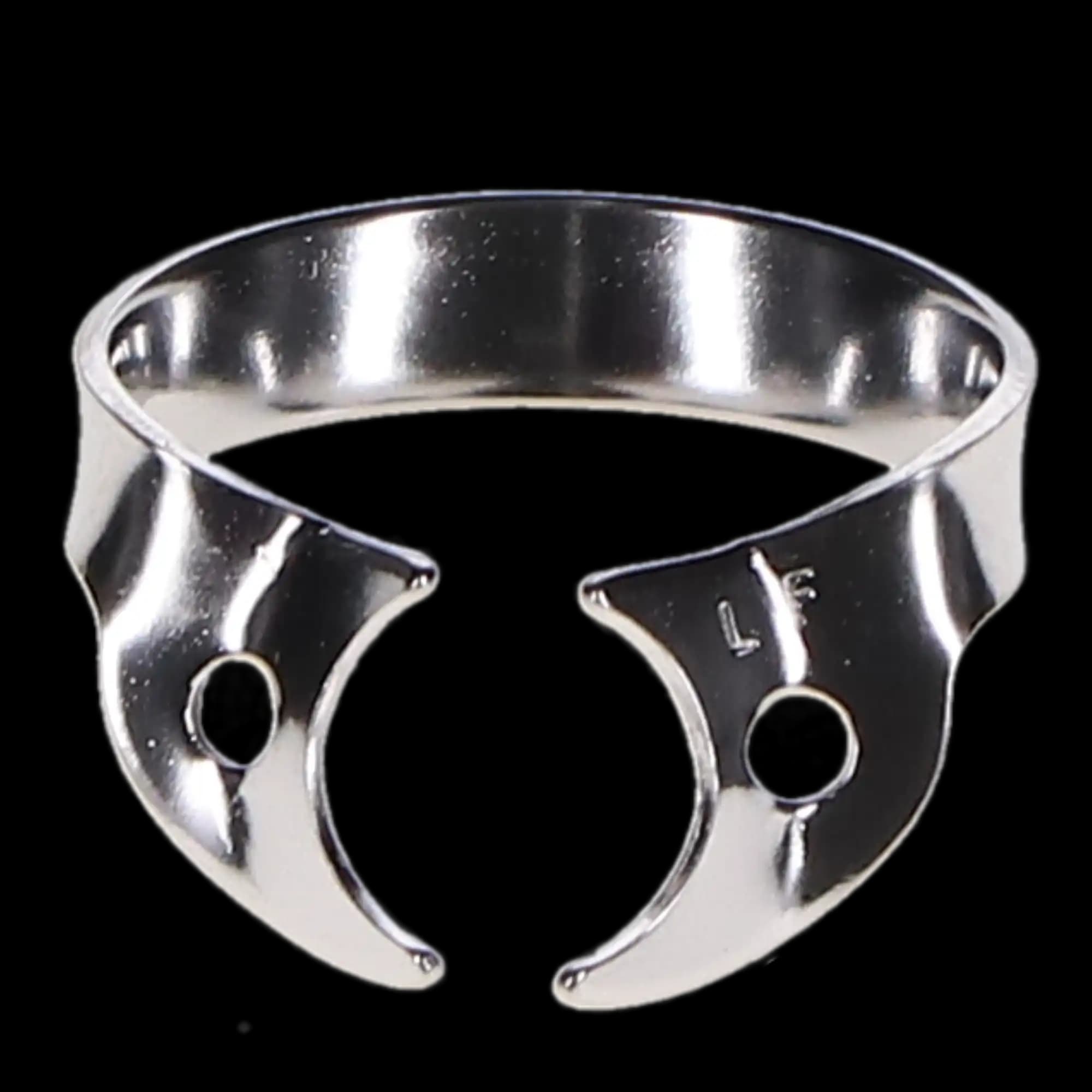 Hygenic Rubber Dam Clamp, #W14, Wingless, Gloss Finish, for Partially Erupted or Irregularly Shaped Molars, 1/Pk, H02774 thumbnail 2