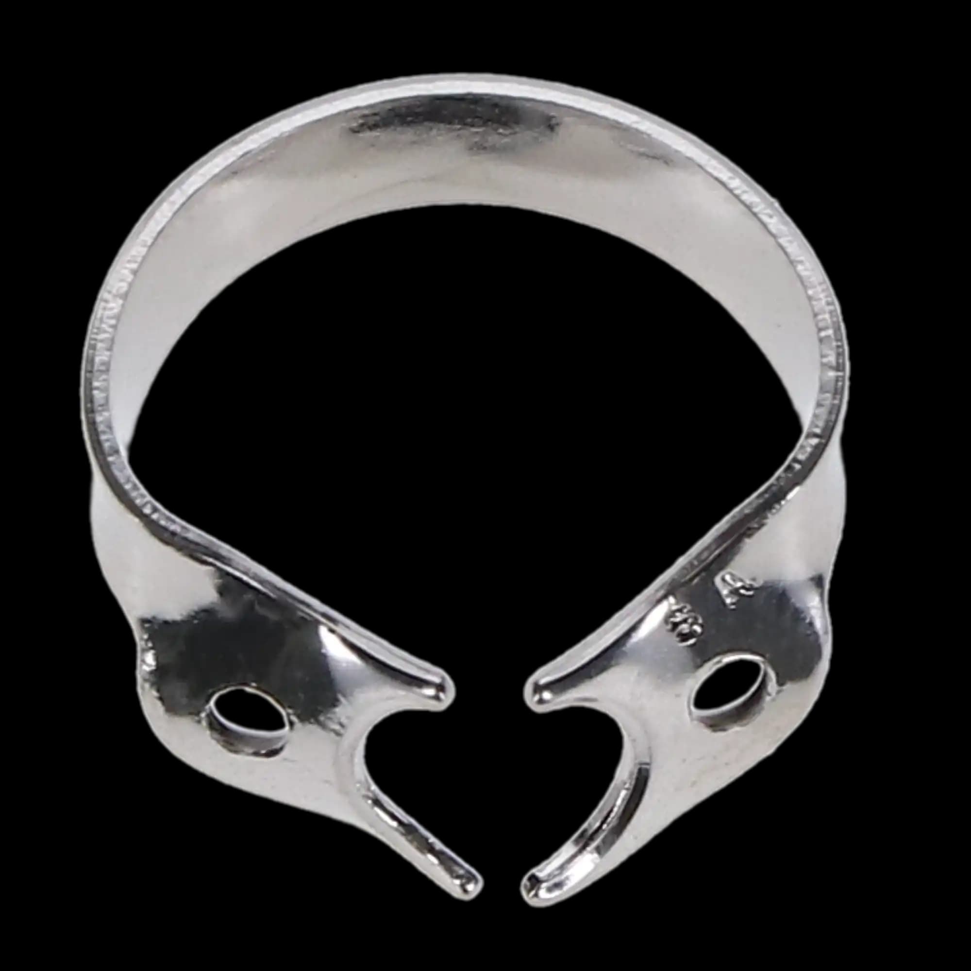 Hygenic Rubber Dam Clamp, #W8A, Wingless, Gloss Finish, Small, for Partially Erupted Molars, 1/Pk, H02766 thumbnail 6