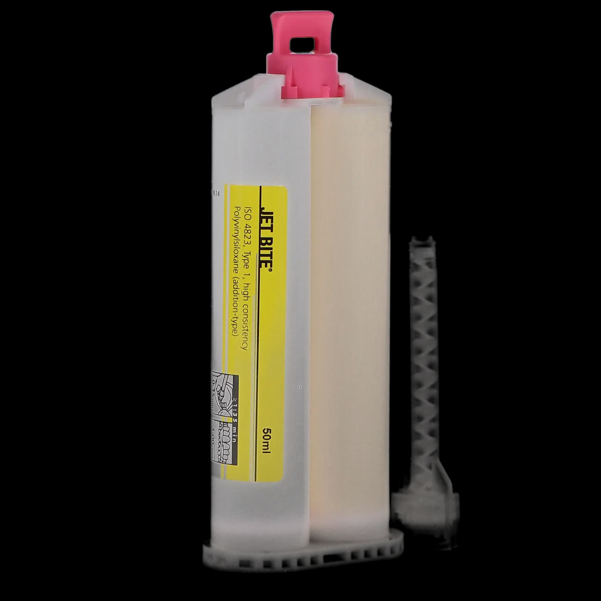 Coltene Jet Bite Bite Registration Vinylpolysiloxane Regular Set, 50 mL Cartridges, 2/Pack, C6400 thumbnail 3