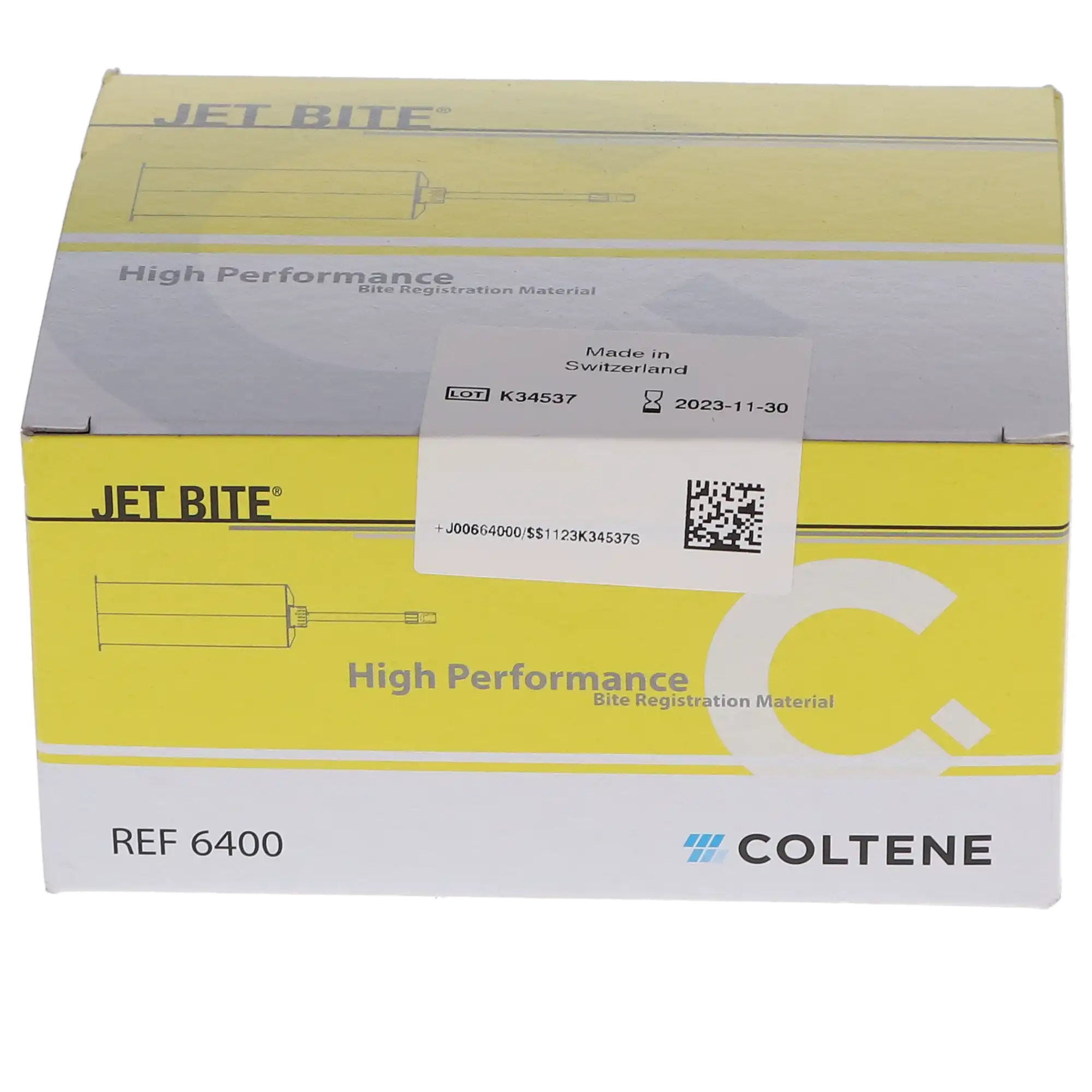 Coltene Jet Bite Bite Registration Vinylpolysiloxane Regular Set, 50 mL Cartridges, 2/Pack, C6400 thumbnail 6