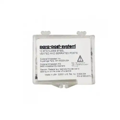 ParaPost Stainless Steel Post, Size 4 (.040"/1.0mm), Yellow, Bulk Refill, 25/Pk, P444B thumbnail 3