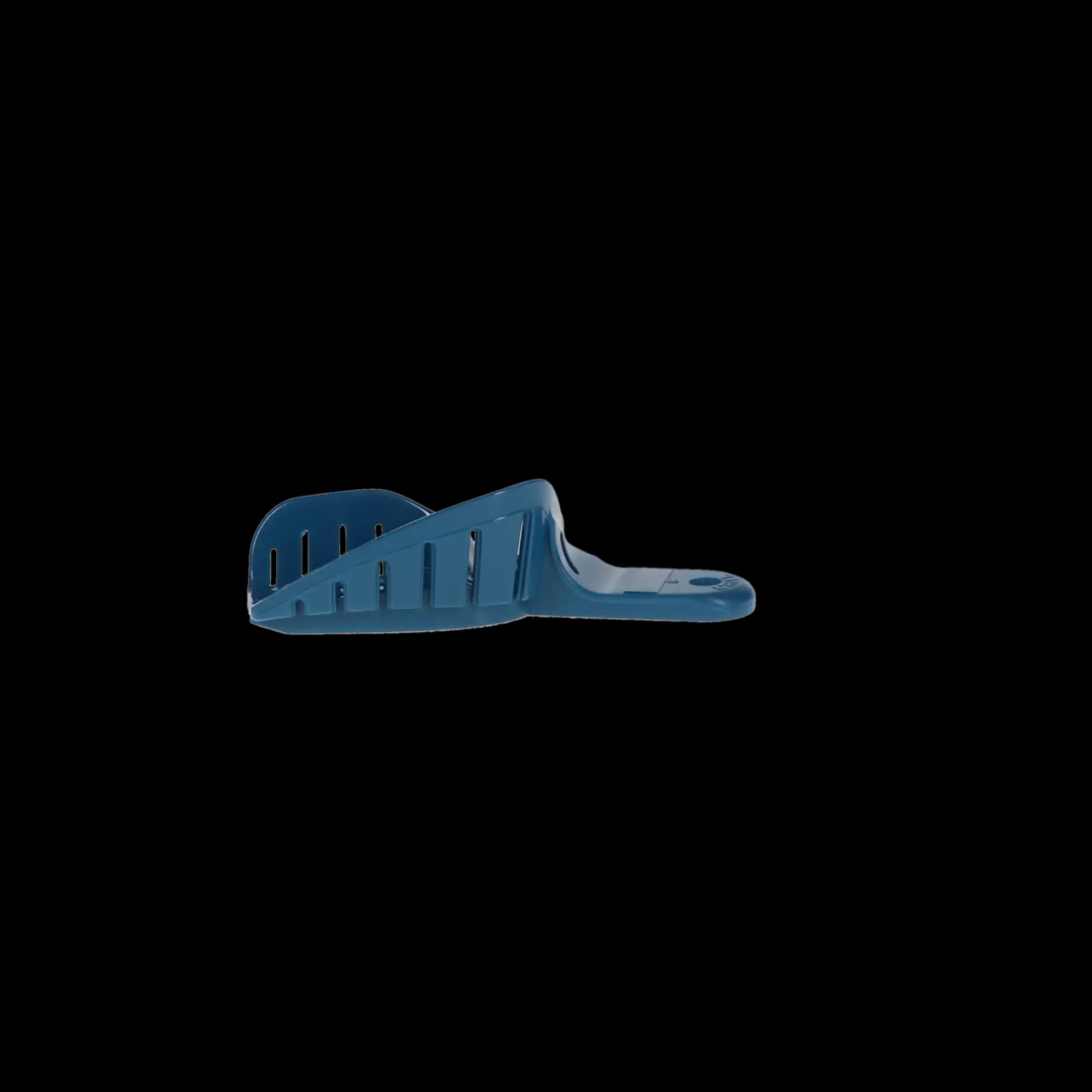 President Perforated Impression Tray, Autoclavable, Blue, Size 8, Upper Right/Lower Left Quadrant, 12/Pk, C6957 thumbnail 2