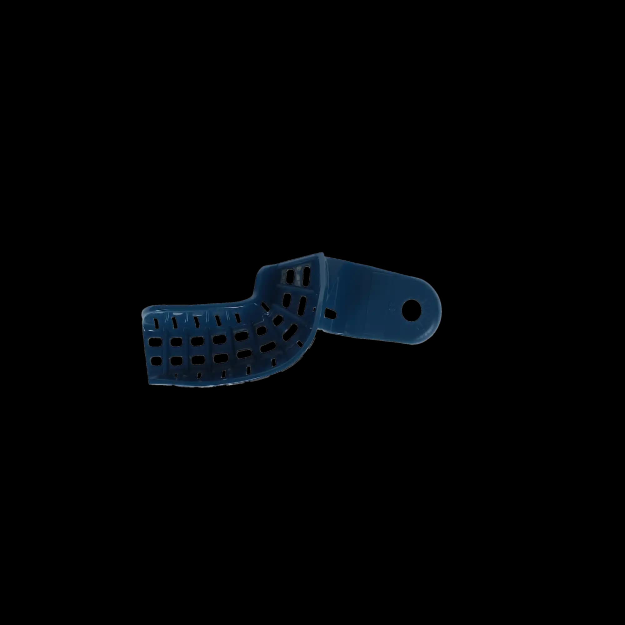 President Perforated Impression Tray, Autoclavable, Blue, Size 8, Upper Right/Lower Left Quadrant, 12/Pk, C6957 thumbnail 6