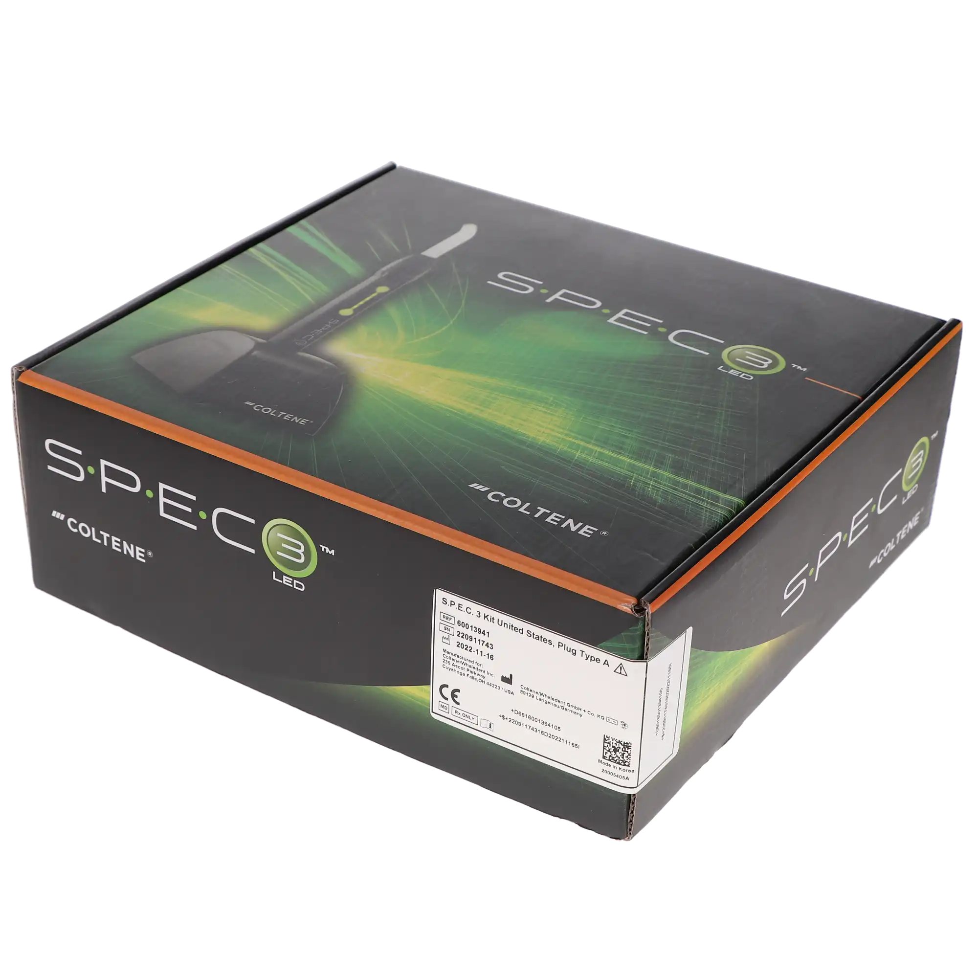 Coltene S.P.E.C. 3 LED Curing Light, Rechargeable, 1600 mW/cm², 1/Pk, 60013941 thumbnail 6