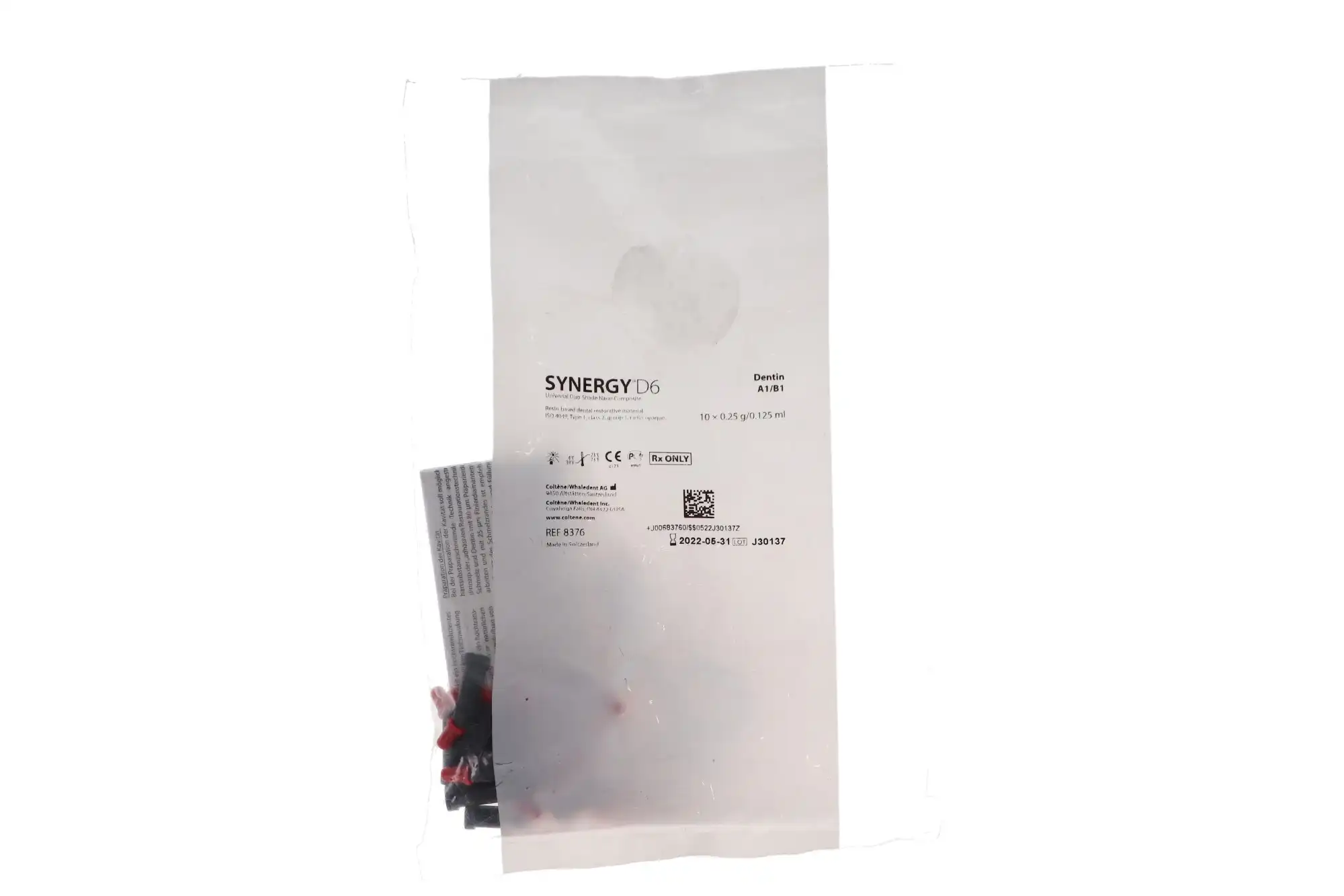Synergy D6 Universal Composite Tip Refill, A1/B1, 0.25 g, 10/Bx, C8376 thumbnail 4