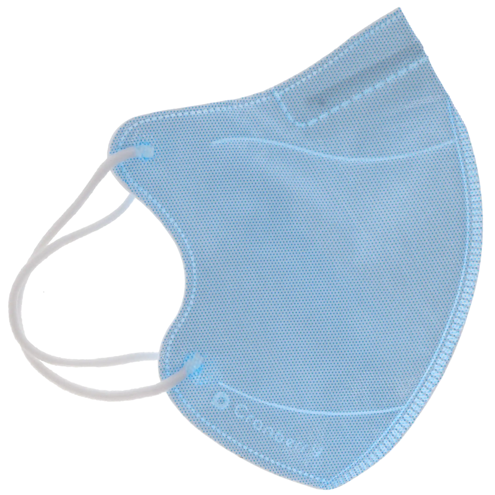 Cranberry 360 AntiFog 4-Ply Earloop Face Mask, ASTM Level 3, Regular, Blue, 40/Box, Q2861B thumbnail 10