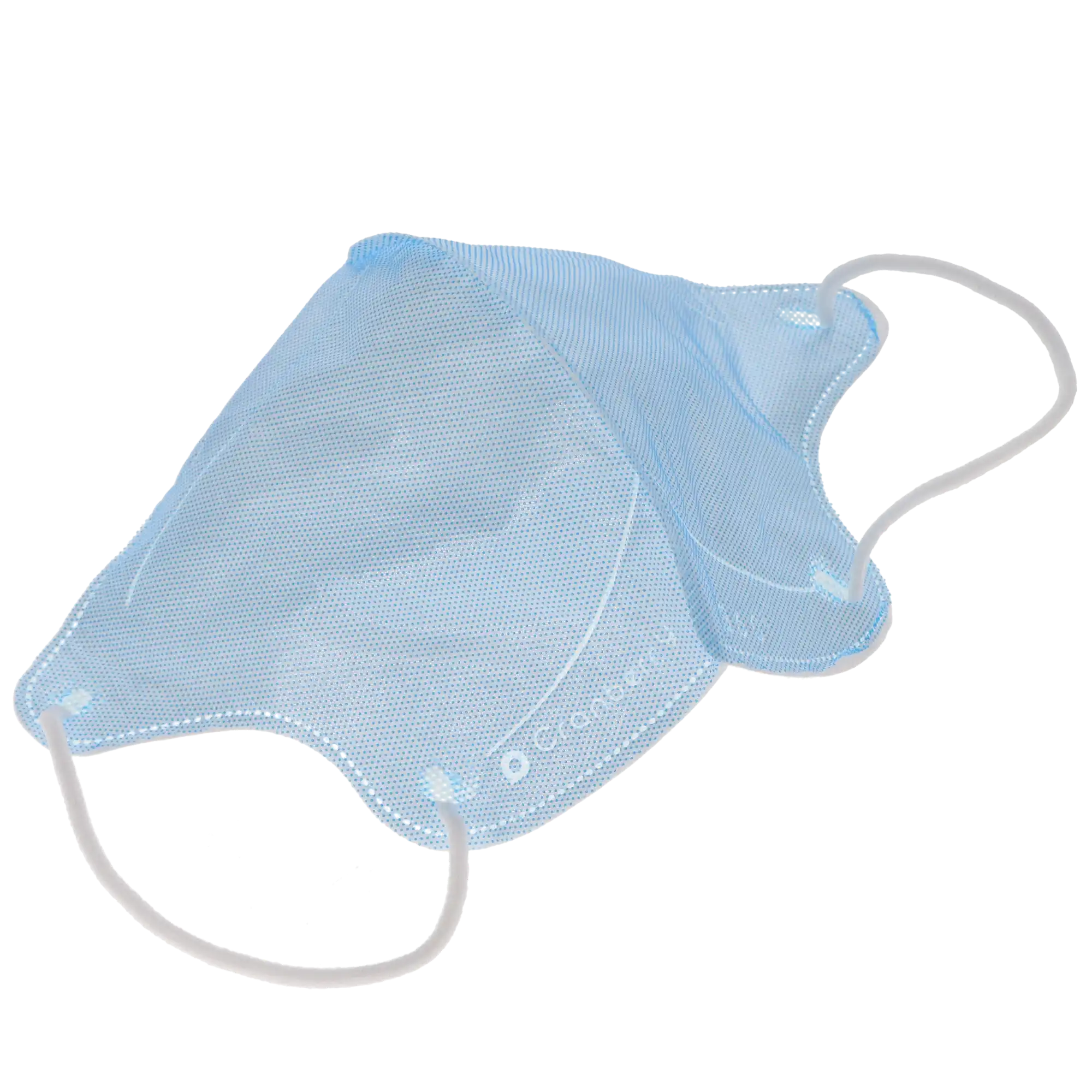 Cranberry 360 AntiFog 4-Ply Earloop Face Mask, ASTM Level 3, Regular, Blue, 40/Box, Q2861B thumbnail 11