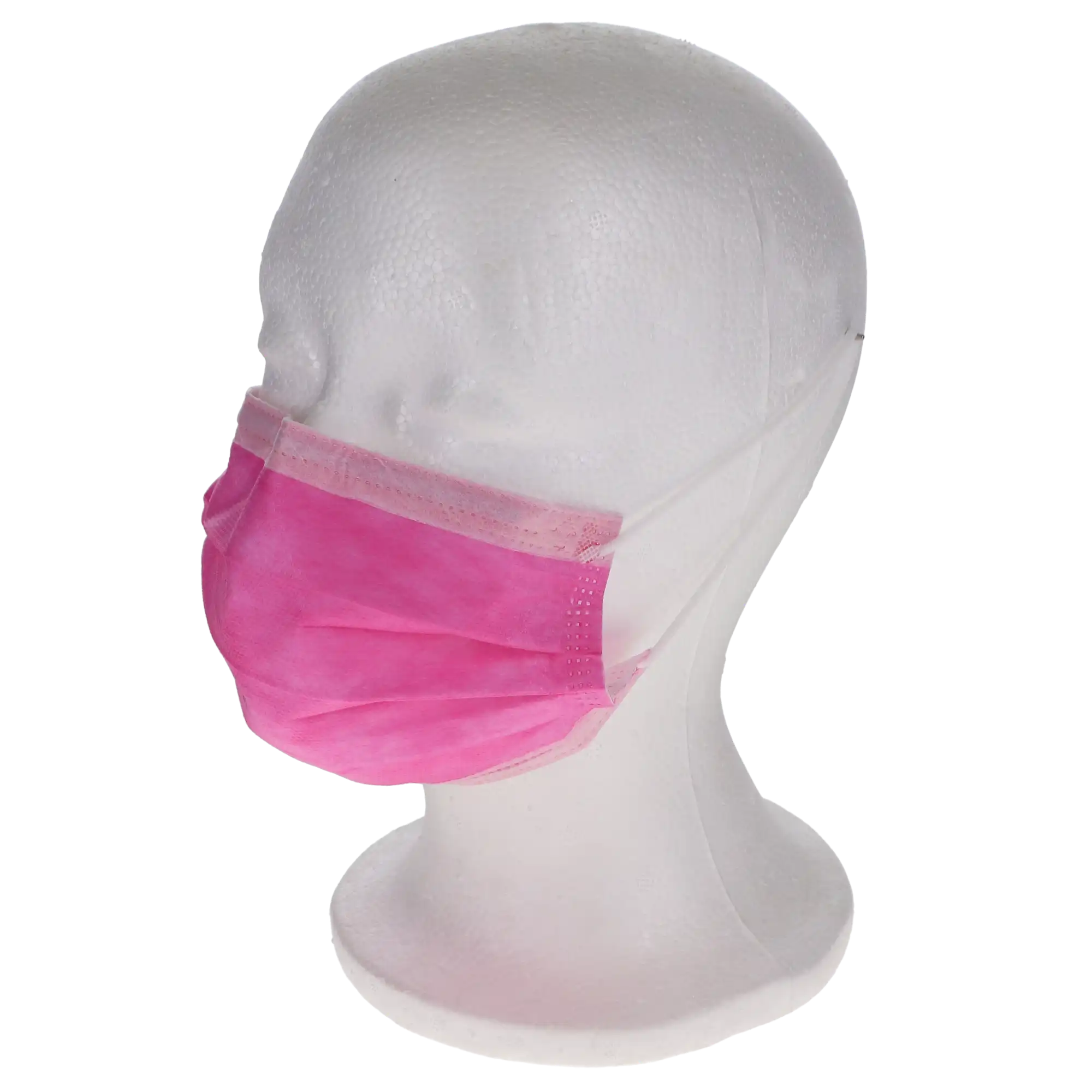 BeeSure Vibe Procedure Face Mask ASTM Level 3, Glamorous Pink, 50/Box, BE2530 thumbnail 12