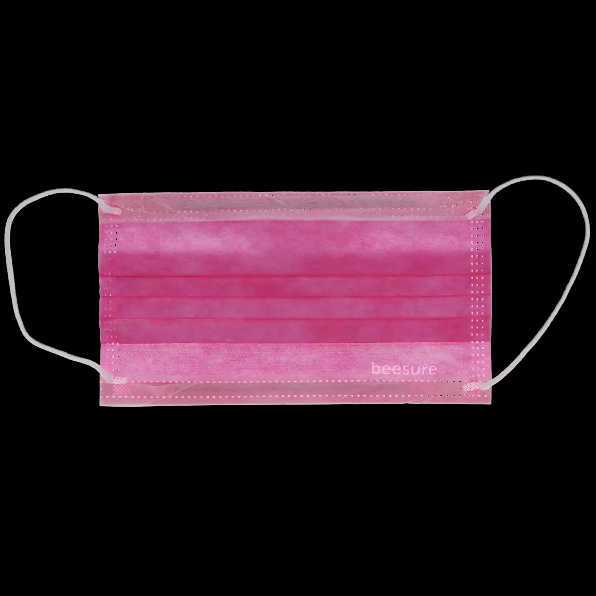 BeeSure Vibe Procedure Face Mask ASTM Level 3, Glamorous Pink, 50/Box, BE2530 thumbnail 16