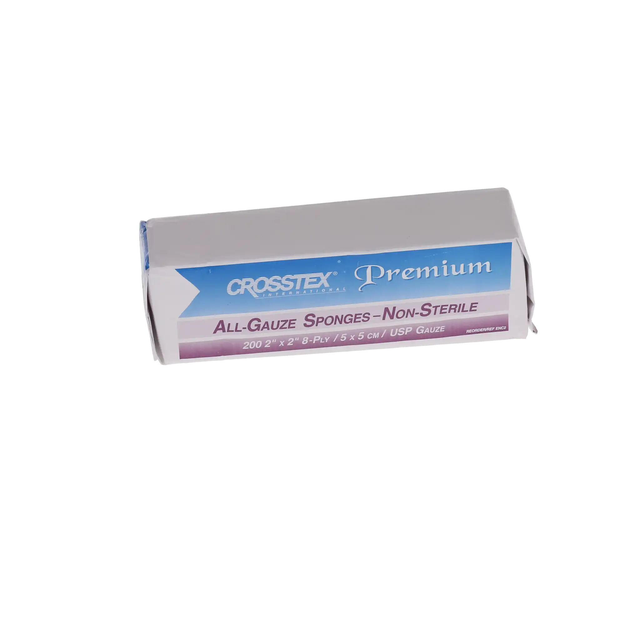 Crosstex All-Gauze Sponges Premium, Non-Sterile, 2" x 2", 8-Ply, 5000/Case, ENC2 thumbnail 4