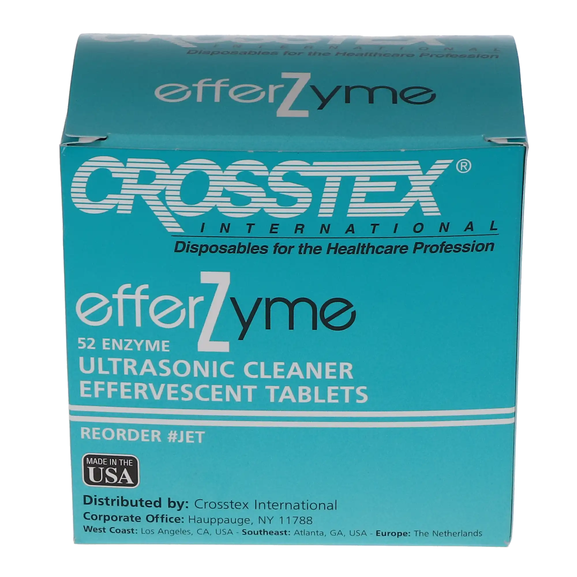 Crosstex EfferZyme Enzymatic Effervescent Cleaning Tablets, Spearmint, 52/Box, JET thumbnail 11