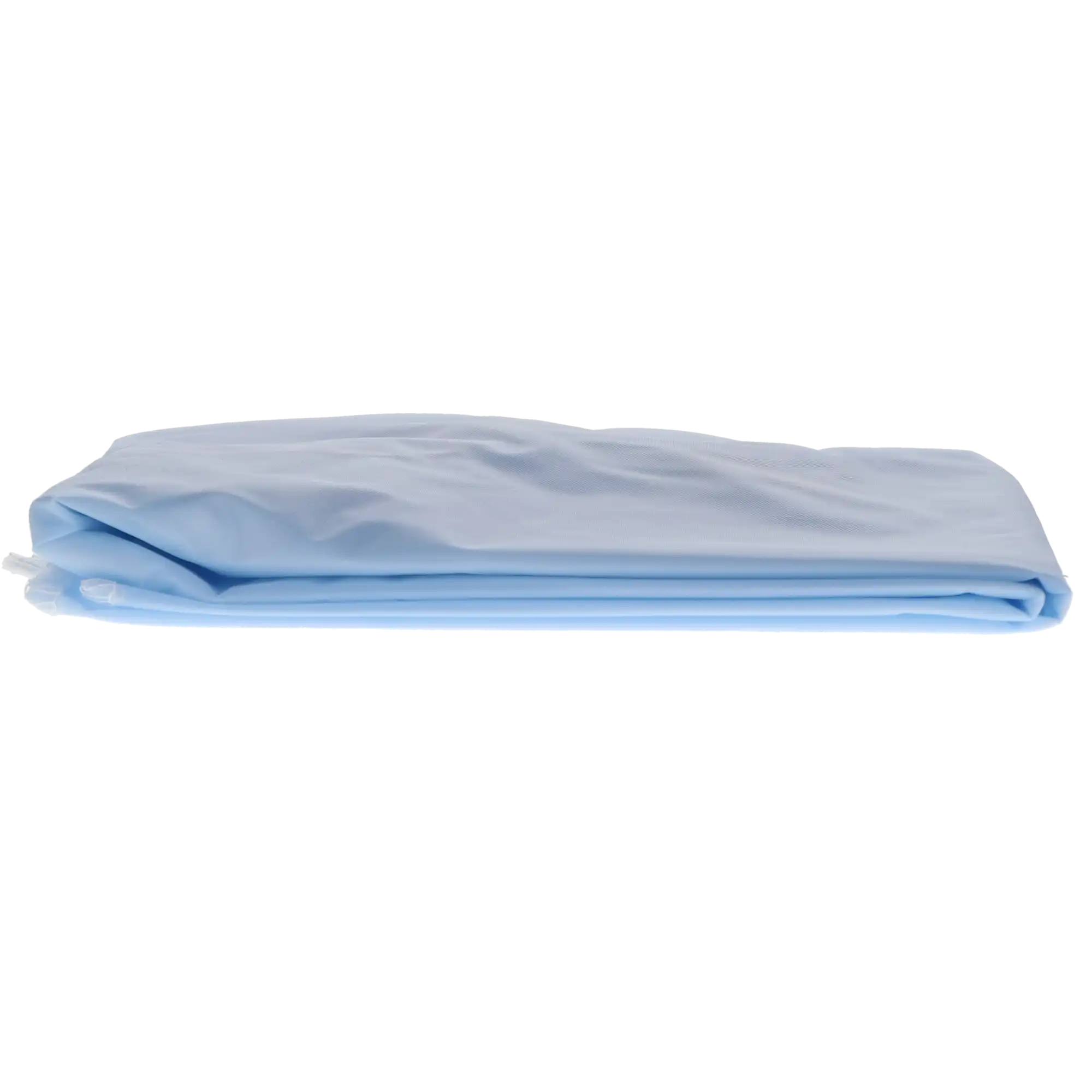 Crosstex Patient Barrier Apron, Plastic, Waist Length, 27" x 30", Blue, 1/Pk, NP3BL thumbnail 7