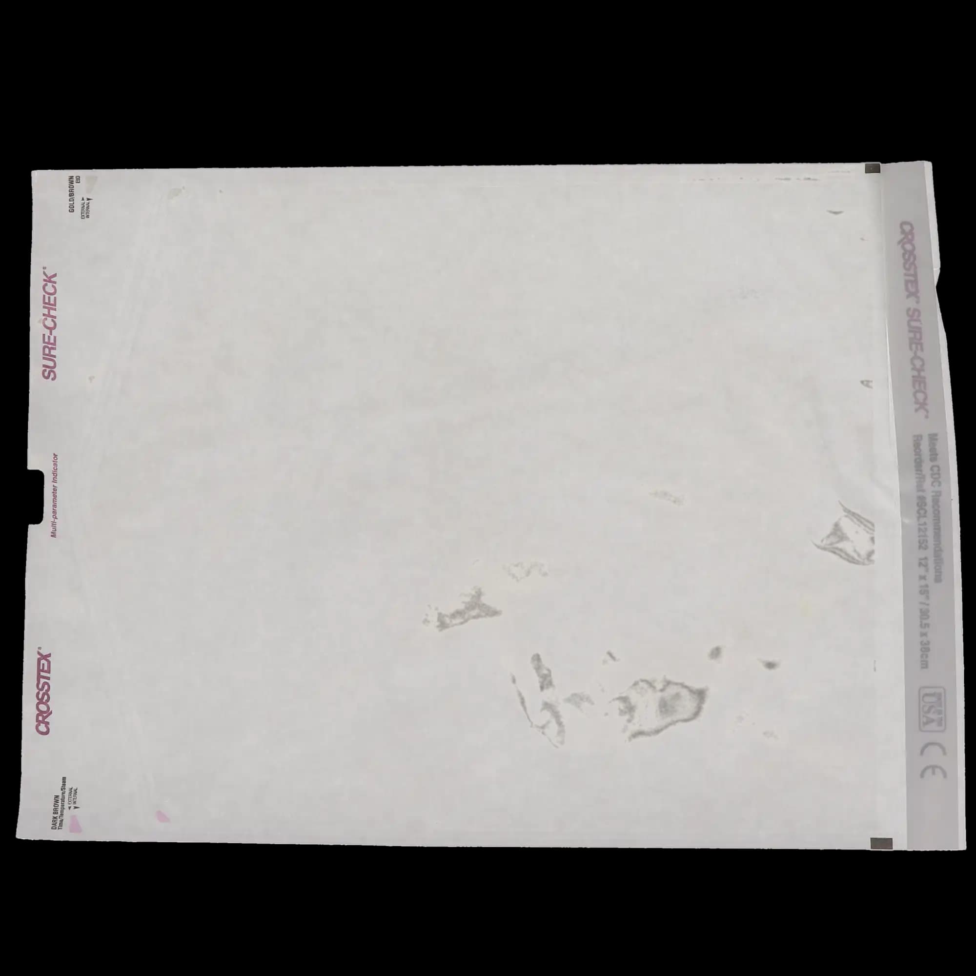 Crosstex Sure-Check Self-Sealing Sterilization Pouches, 12" x 15", 100/Box, SCL12152 thumbnail 7