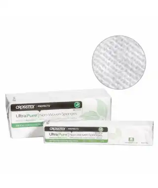 Crosstex UltraPure Non-Woven Sponges, 4" x 4", 4-Ply, Non-Sterile, 2000/Case, ENC4100 thumbnail 2