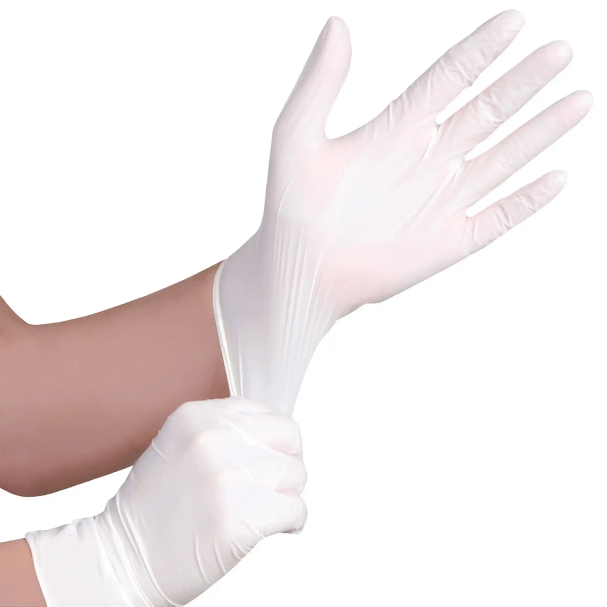 MicroPRO PF Latex Exam Gloves, Powder-Free, X-Small, 100/Box, TPF100XS - MicroPro PF Latex Gloves, X-Small, 100/Bx - Image 1